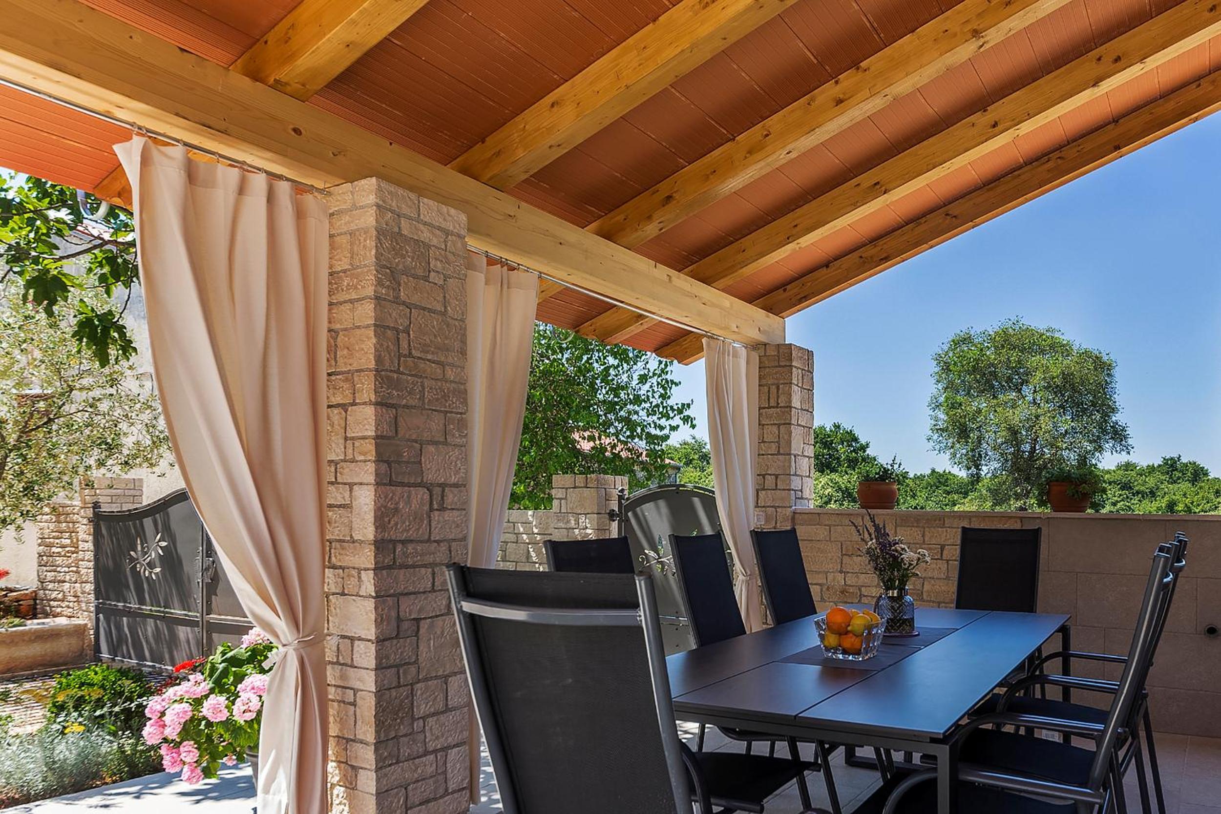 Villa Ena with private pool view 4