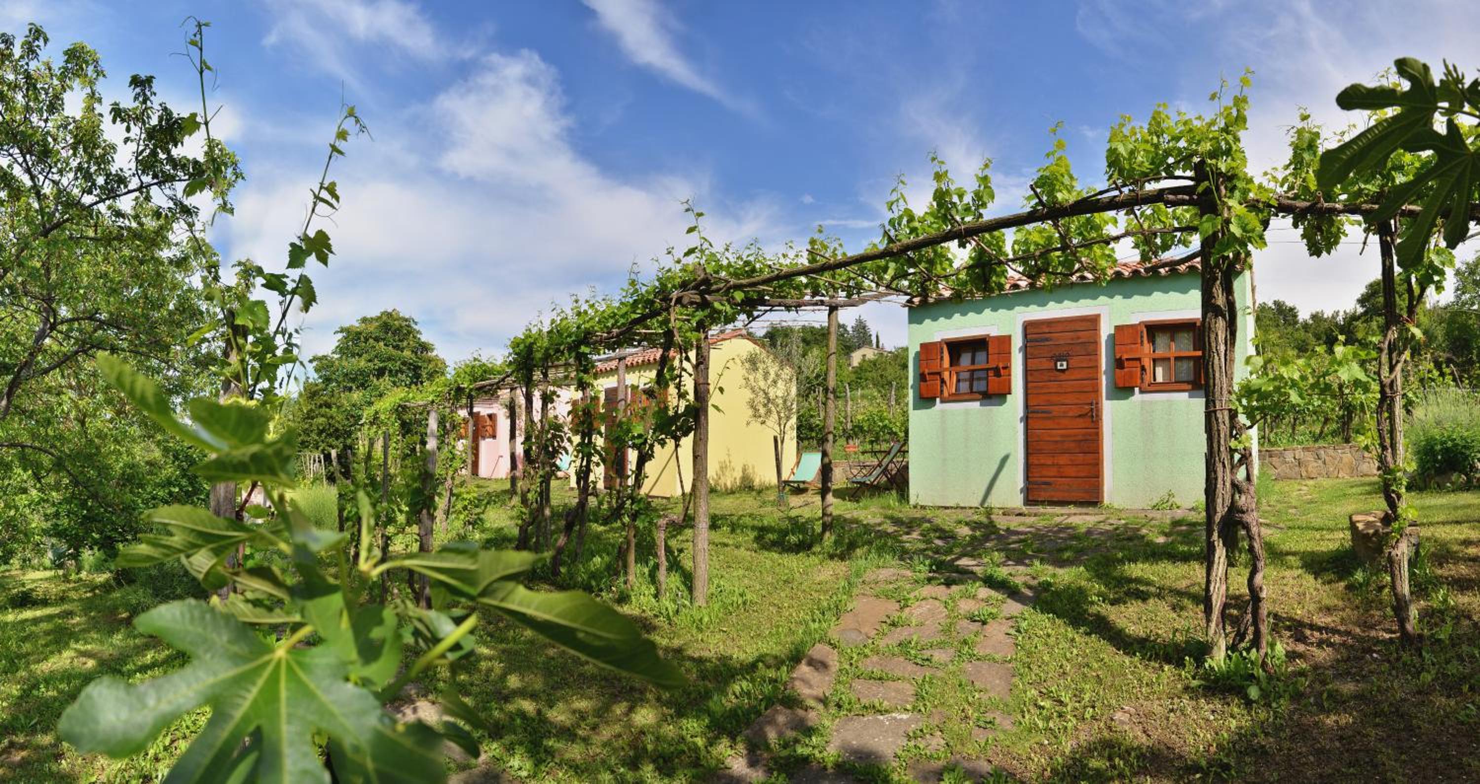 Glamping Green Istria Tiny Houses view 4