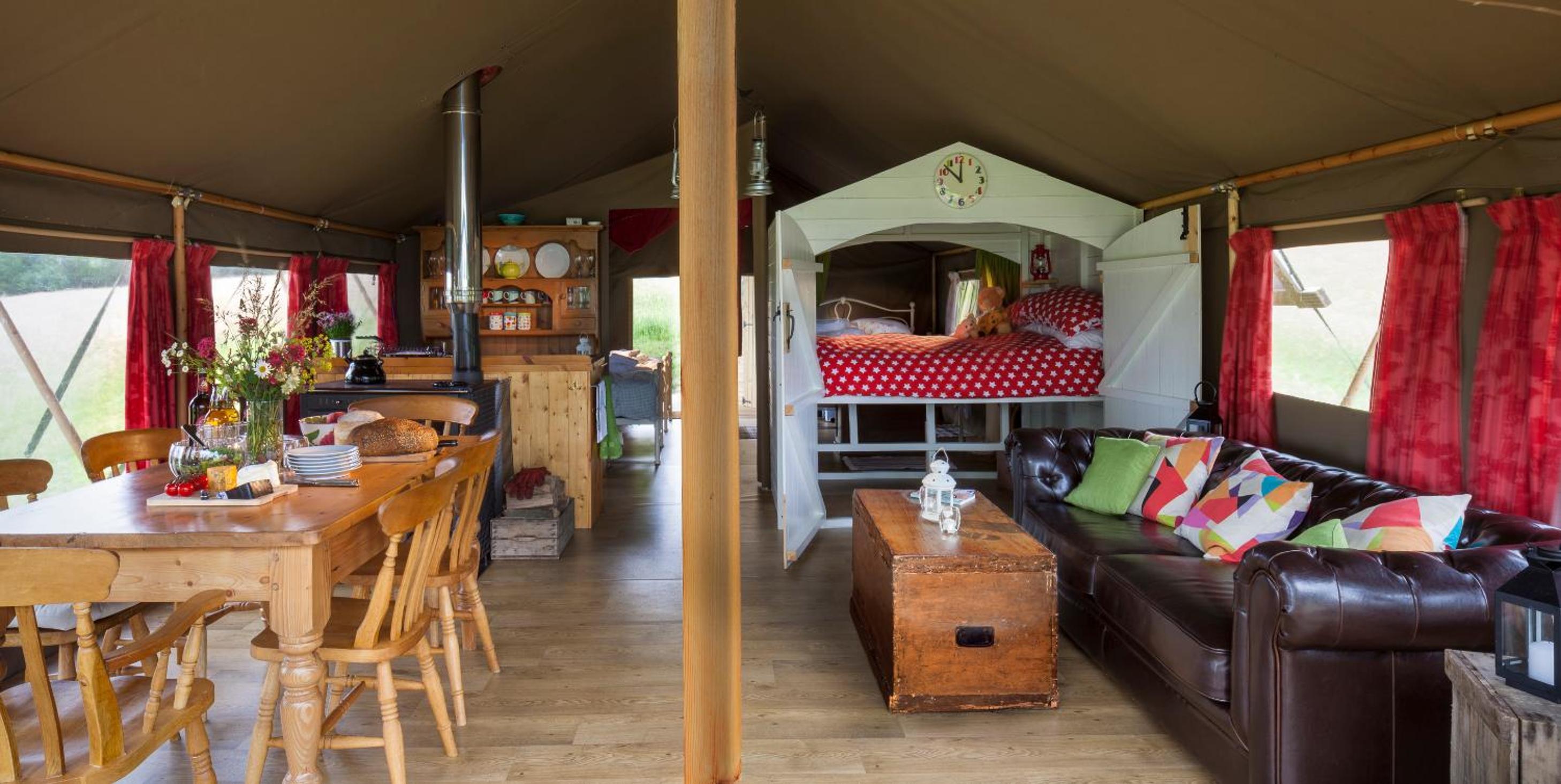 Brocklands Farm Glamping view 4