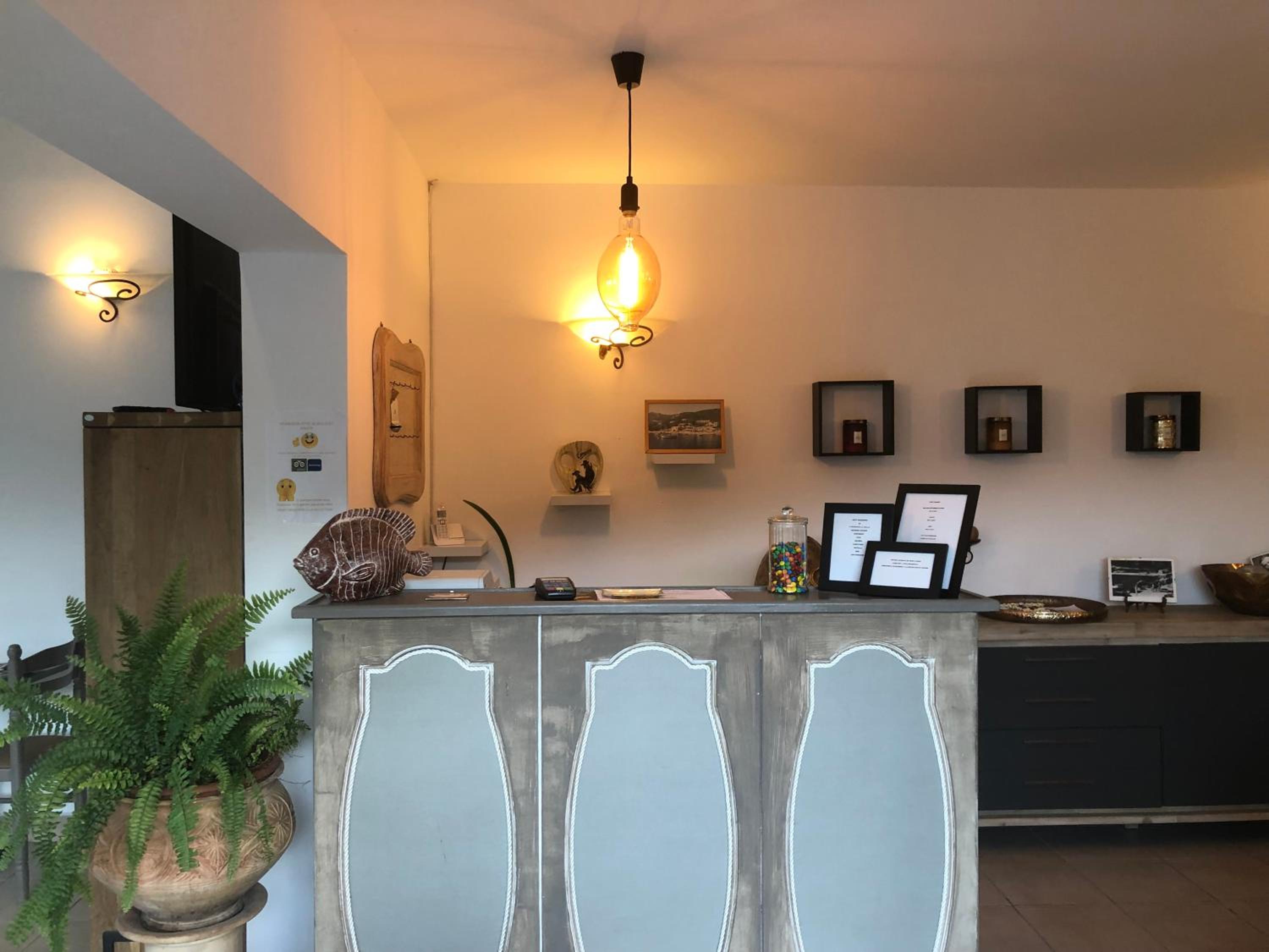 hotel reception