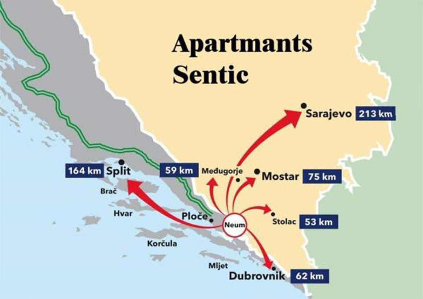 Apartments Sentic view 2