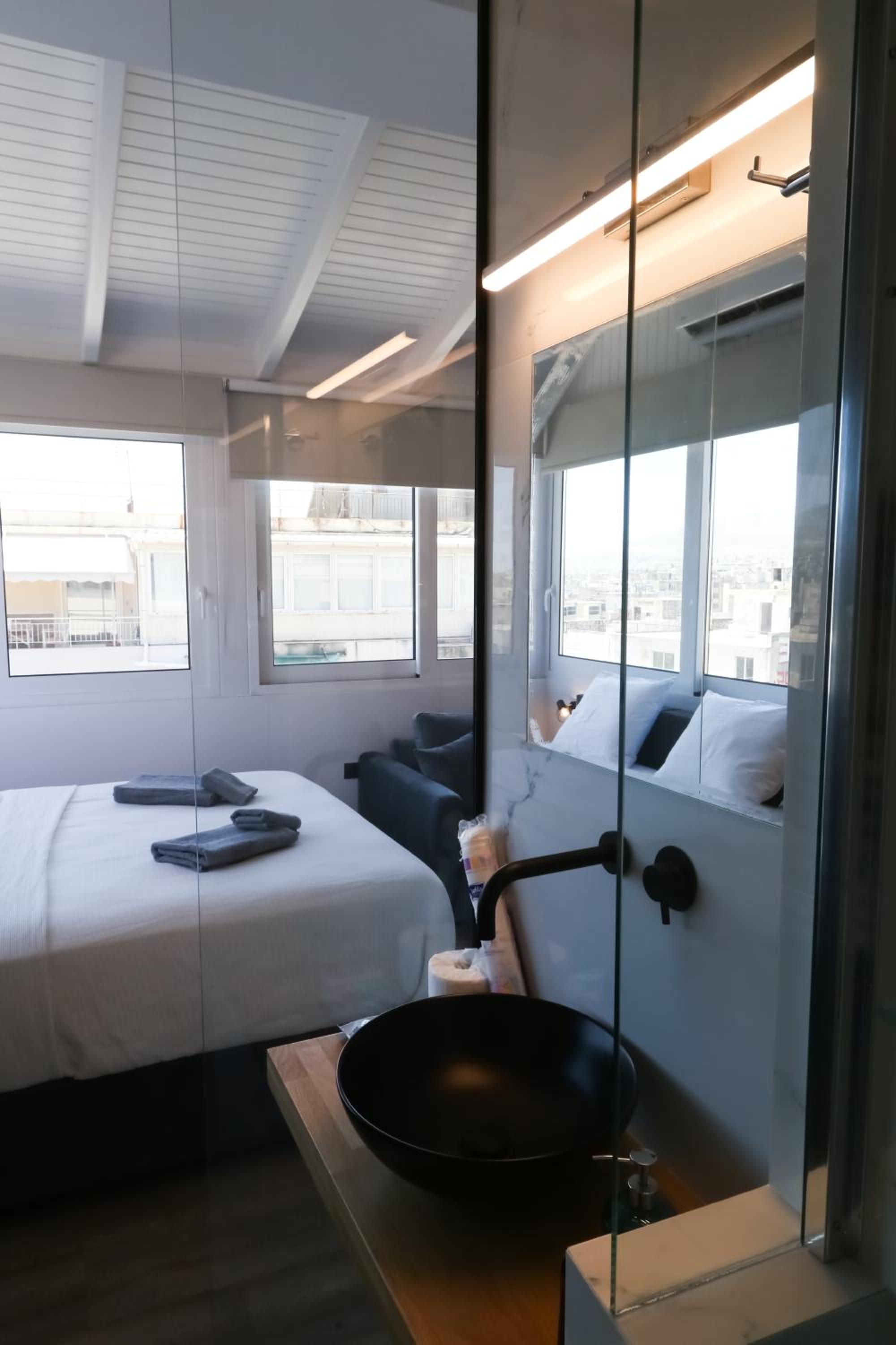 Triple A - Acropolis View in Psiri Athens - FREE Parking!