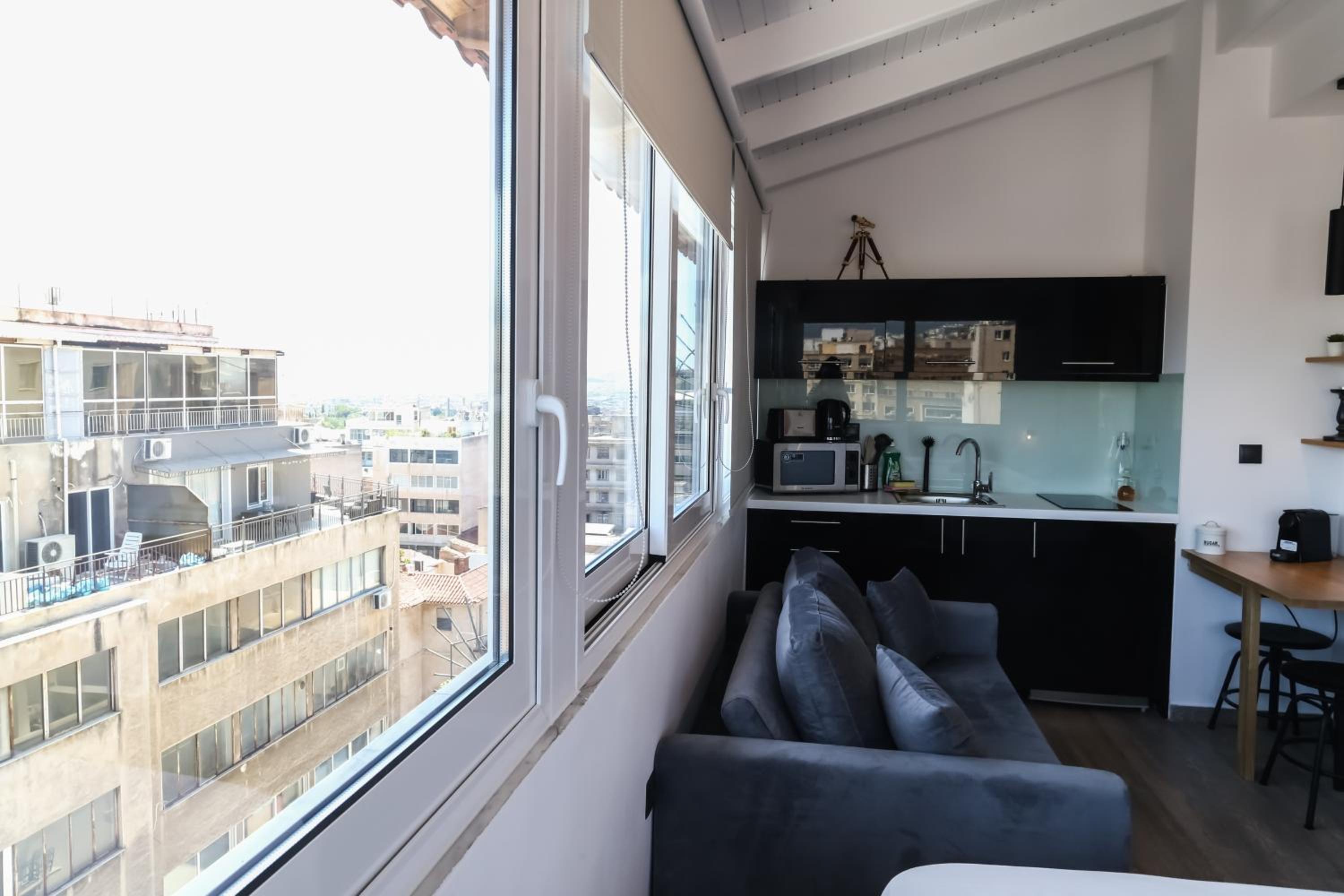 Triple A - Acropolis View in Psiri Athens - FREE Parking!