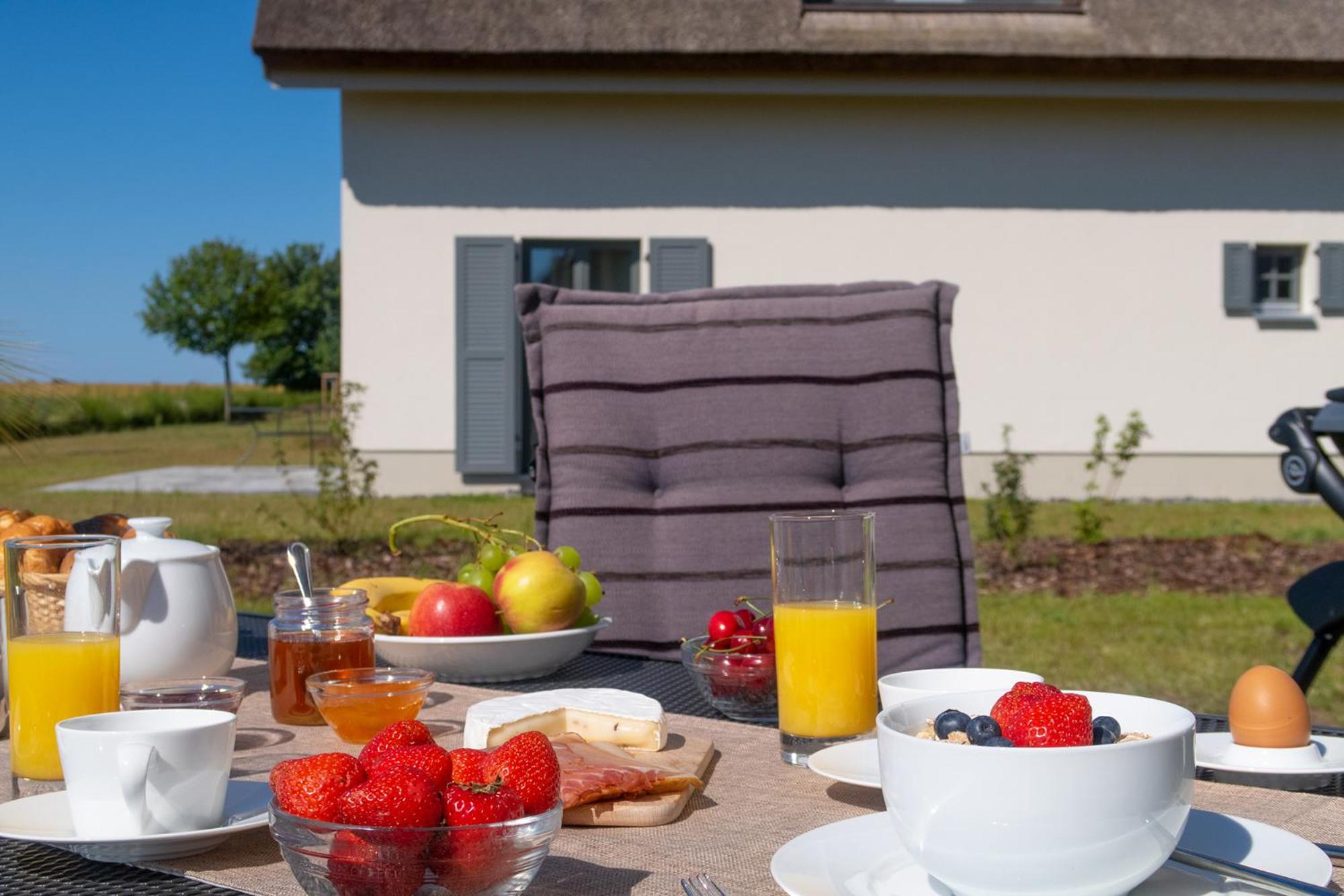 Reetdachhäuser am Bakenberg