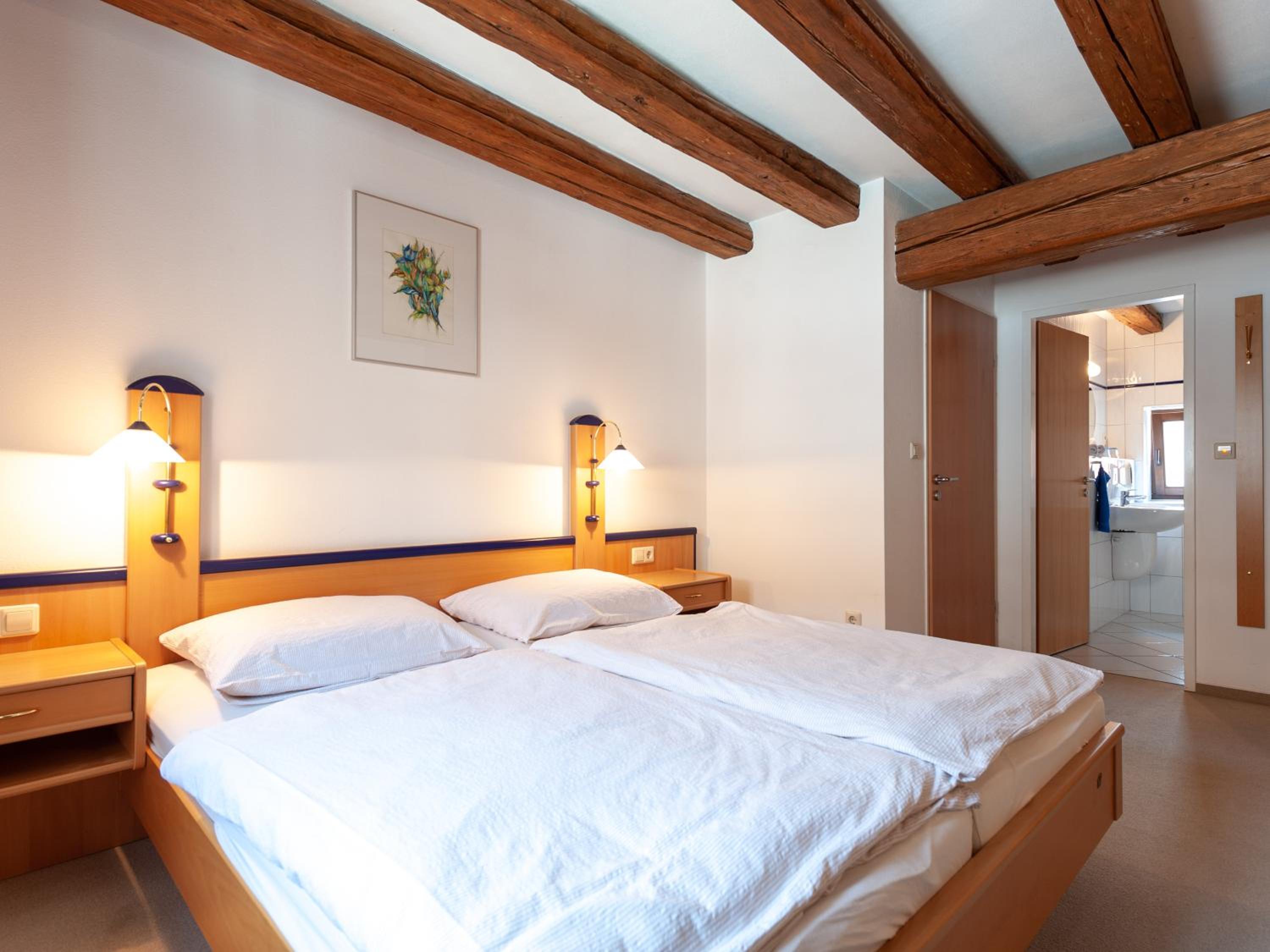 Gästezimmer im Weingut Wolf