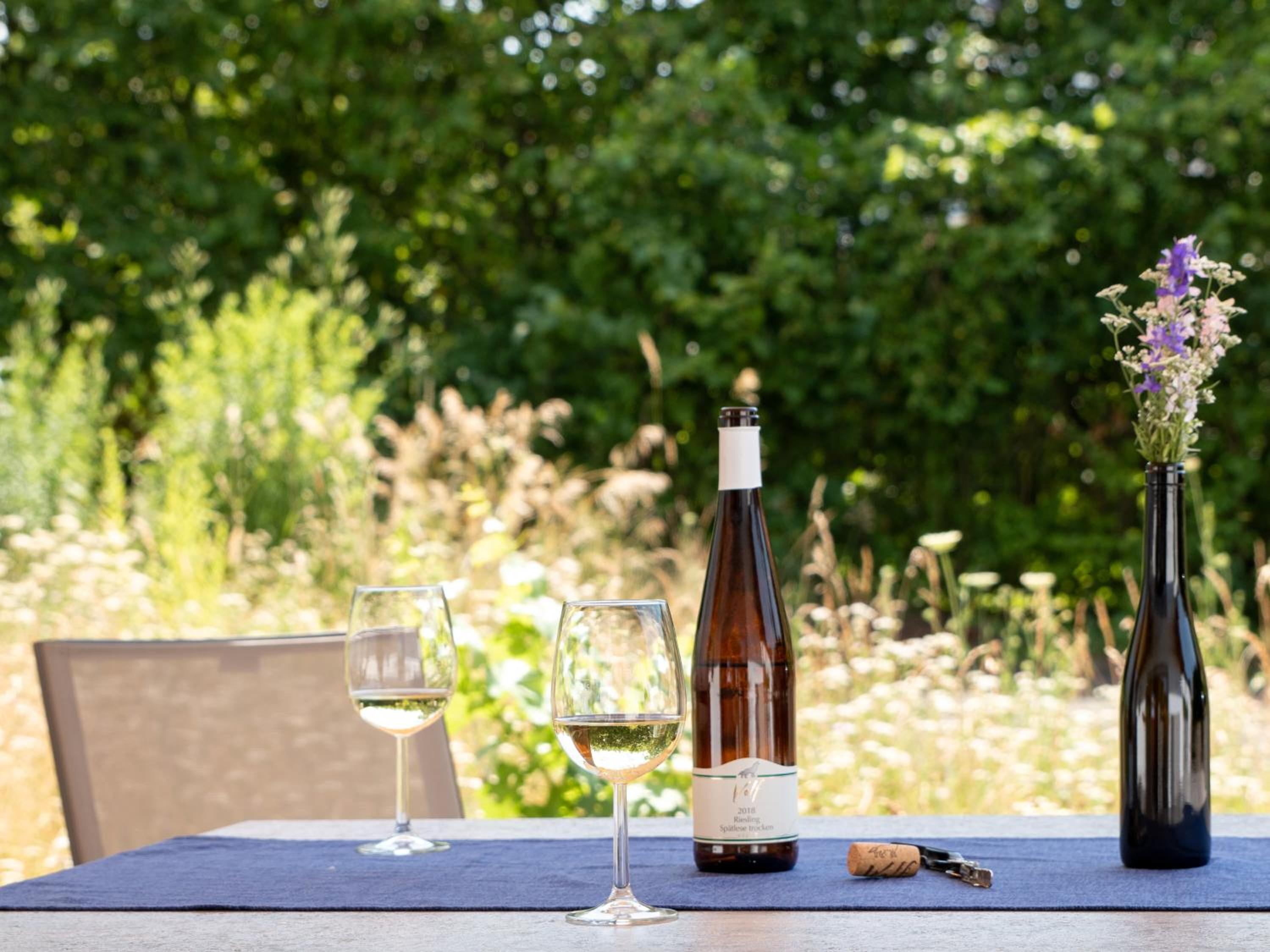 Gästezimmer im Weingut Wolf