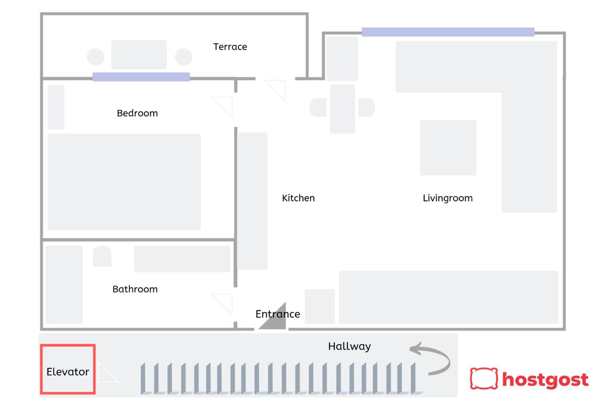 HostGost Selected Suites - Skadarlija Square view 2