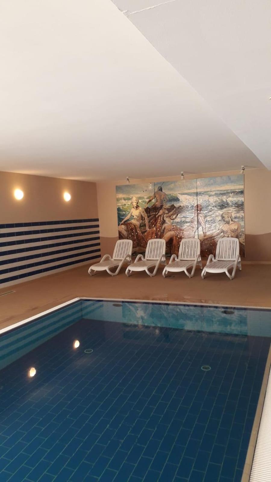 3 Zimmer Ferienwohnung Haus Meeresblick mit Meerblick A005 mit Südterrasse und Strandkorb
