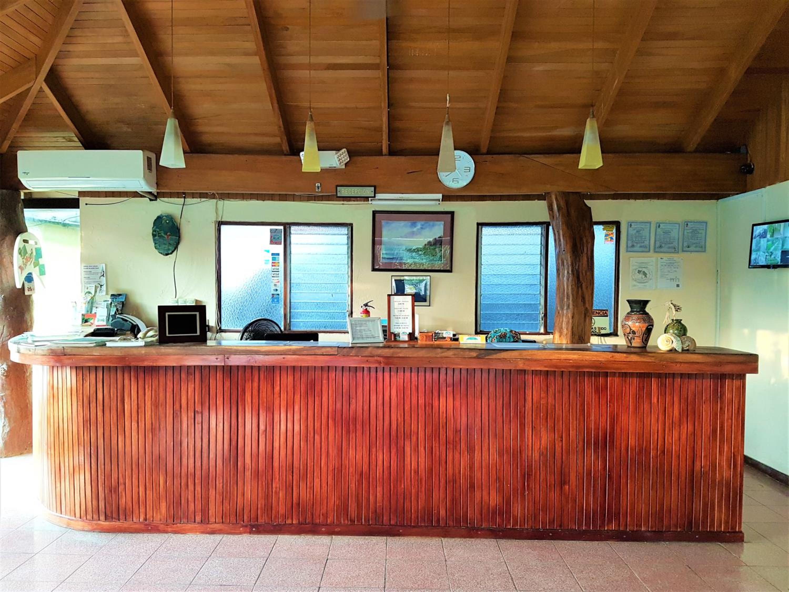 hotel reception