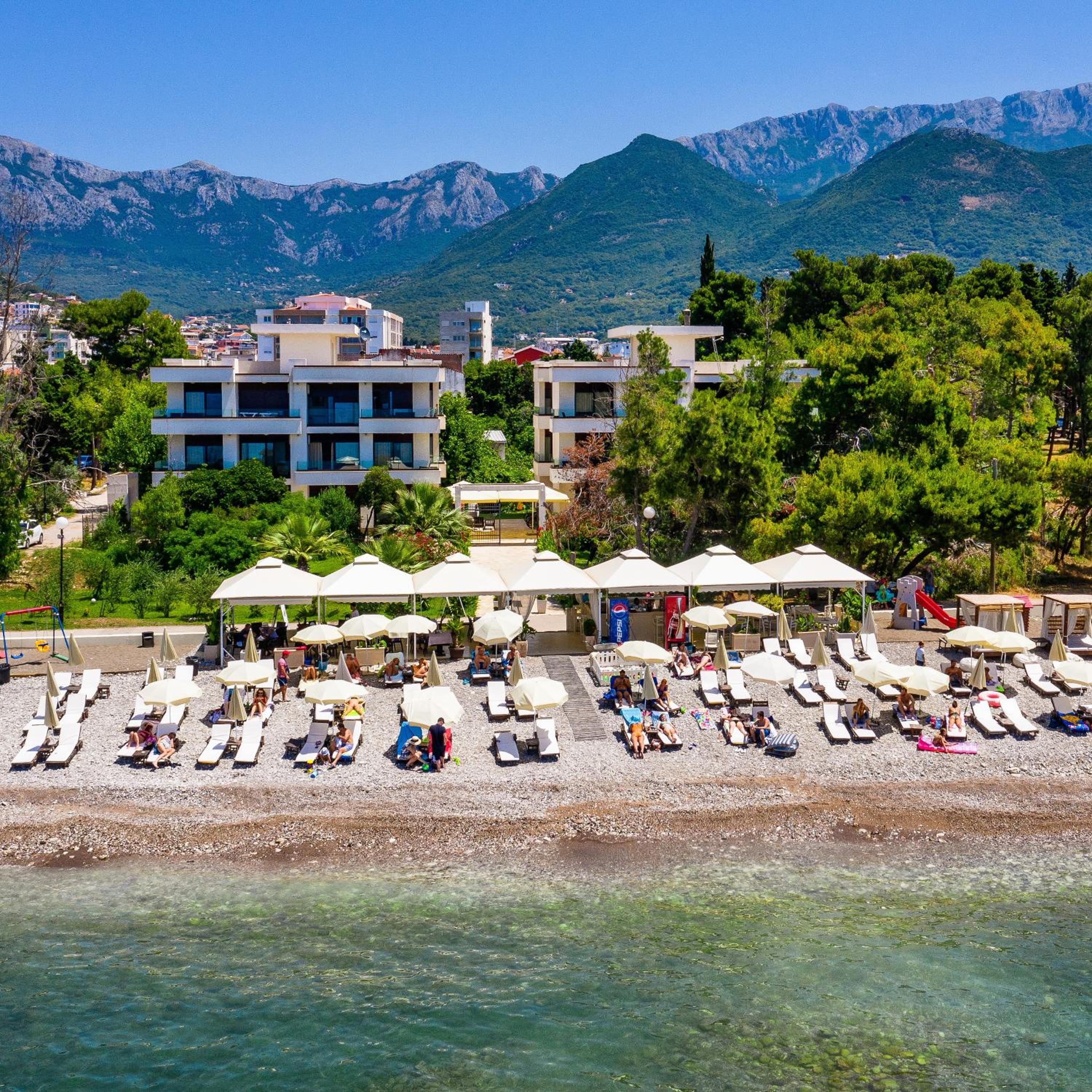 Hotel Apartments Kuce Lekovica Beach & snack bar- Bistro - Image 1