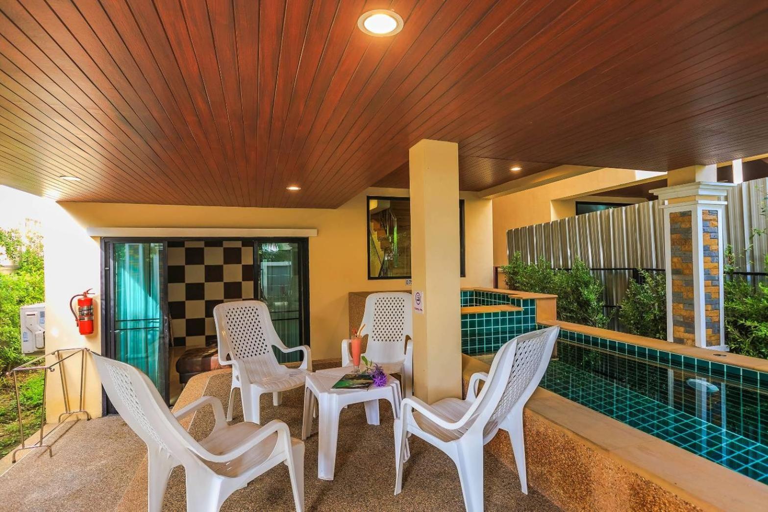 Aonang Oscar Pool Villas - Free Shuttle to Aonang Beach -shared pool - private pool