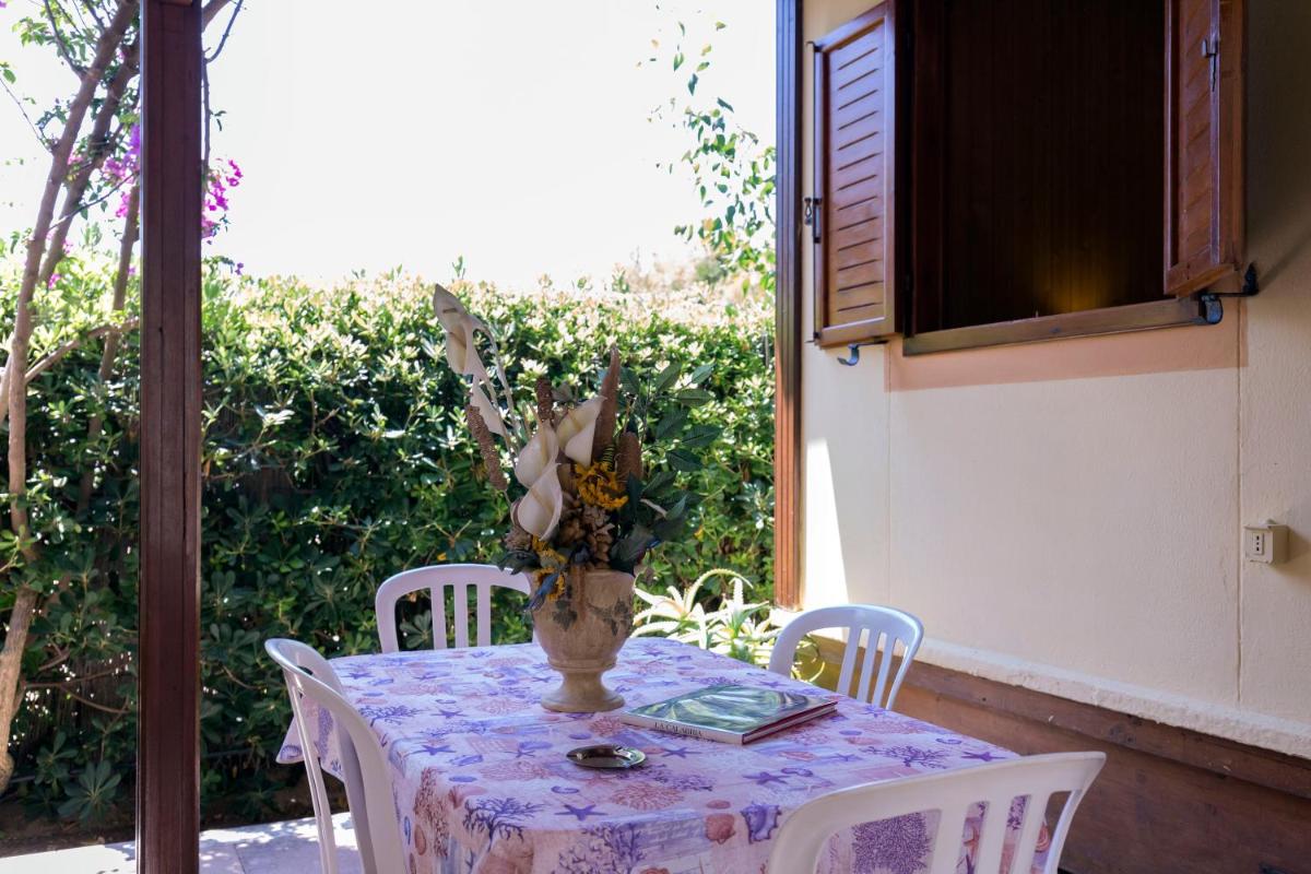 outdoor BBQ area