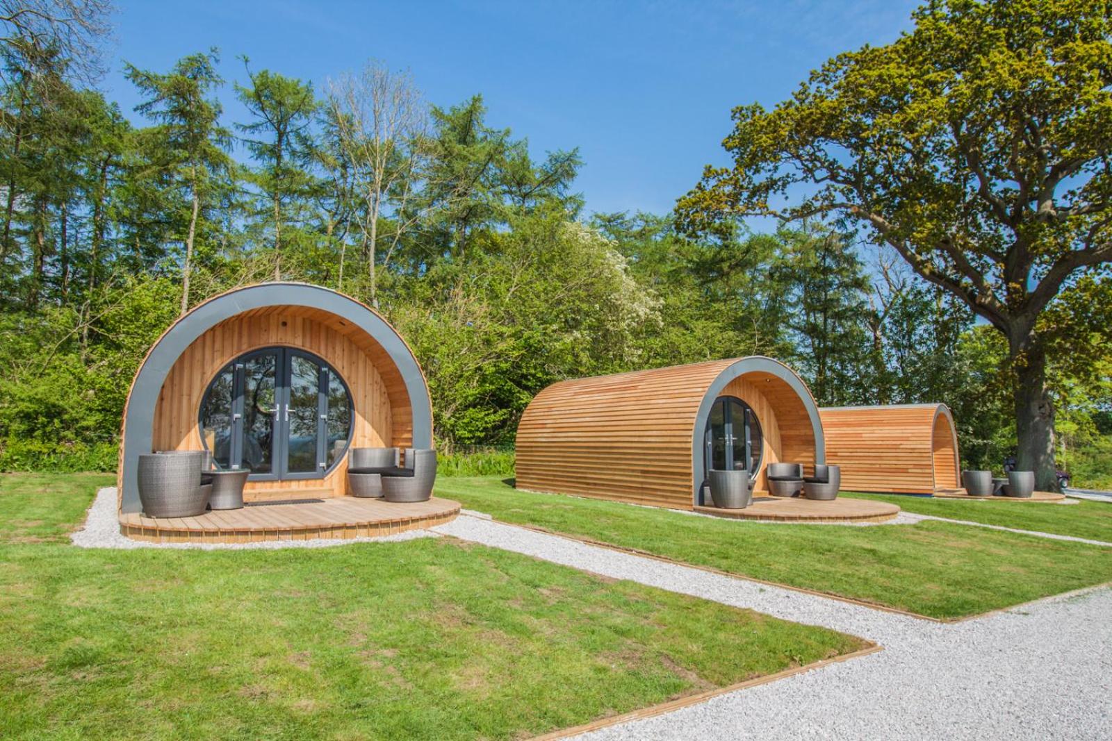 High Oaks Grange - Glamping view 2