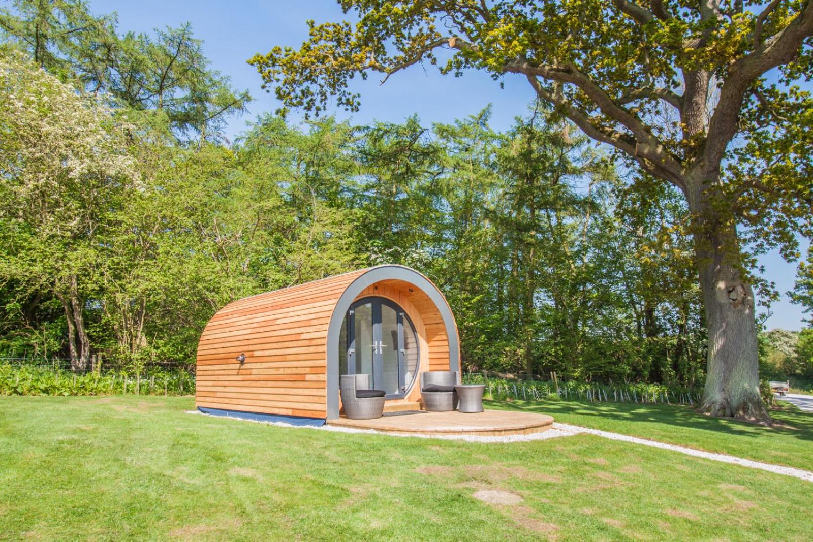 High Oaks Grange - Glamping view 3