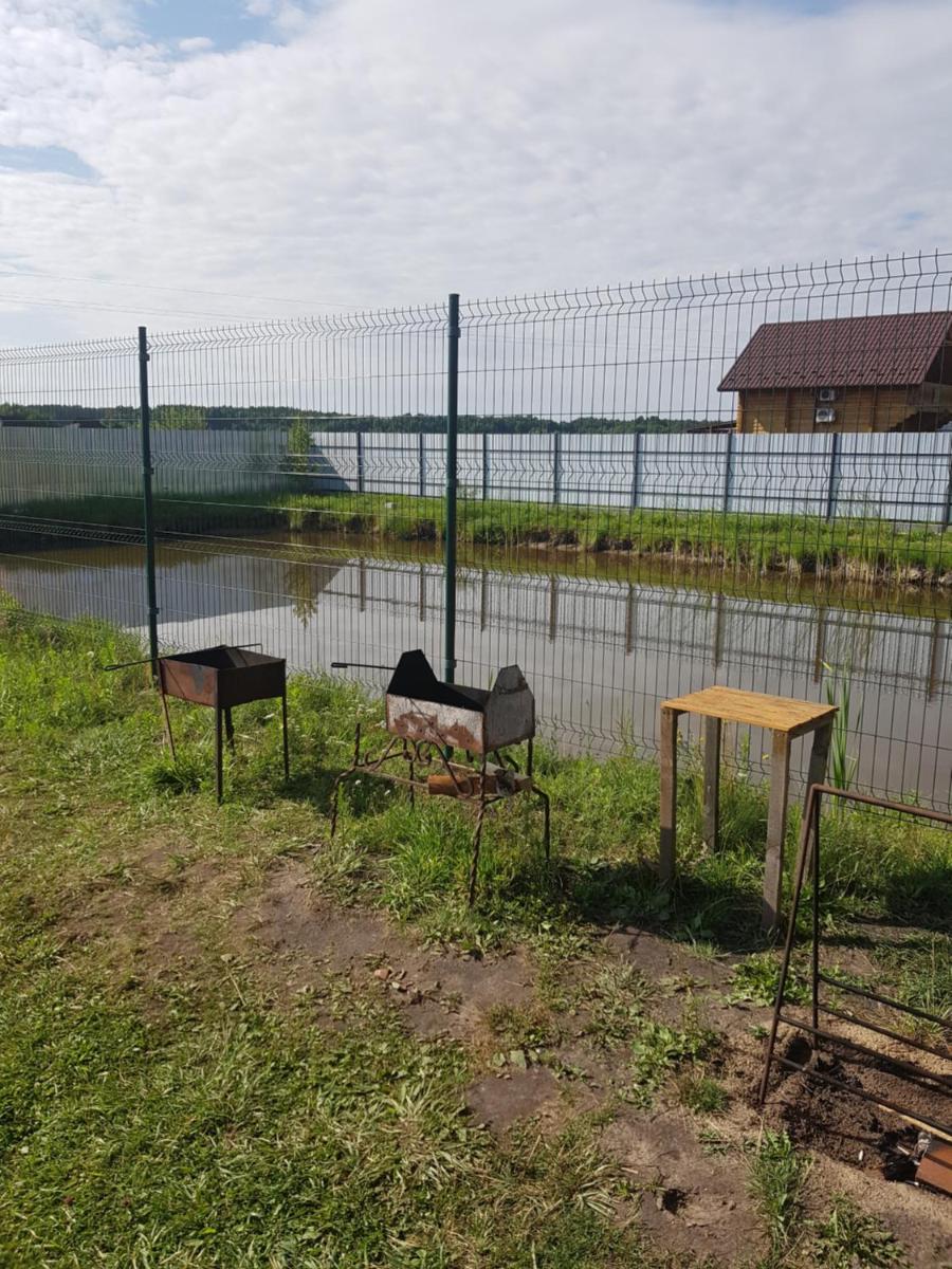 outdoor BBQ area