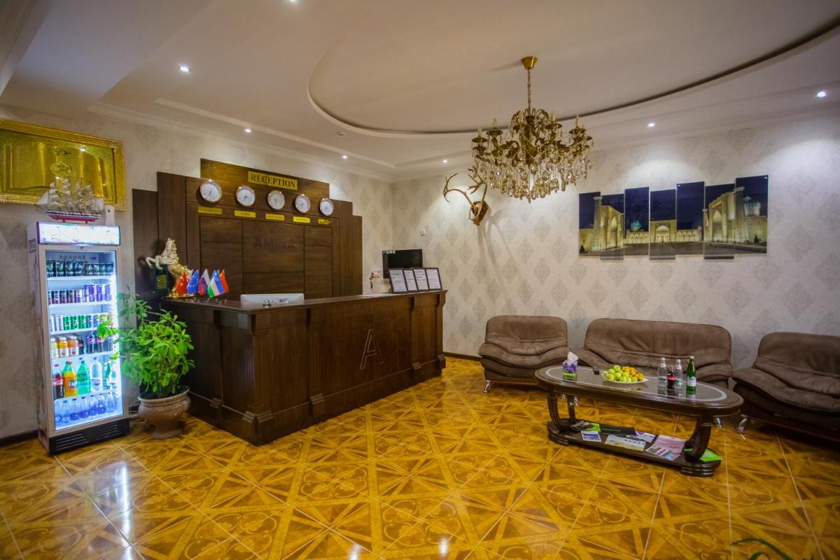 hotel reception