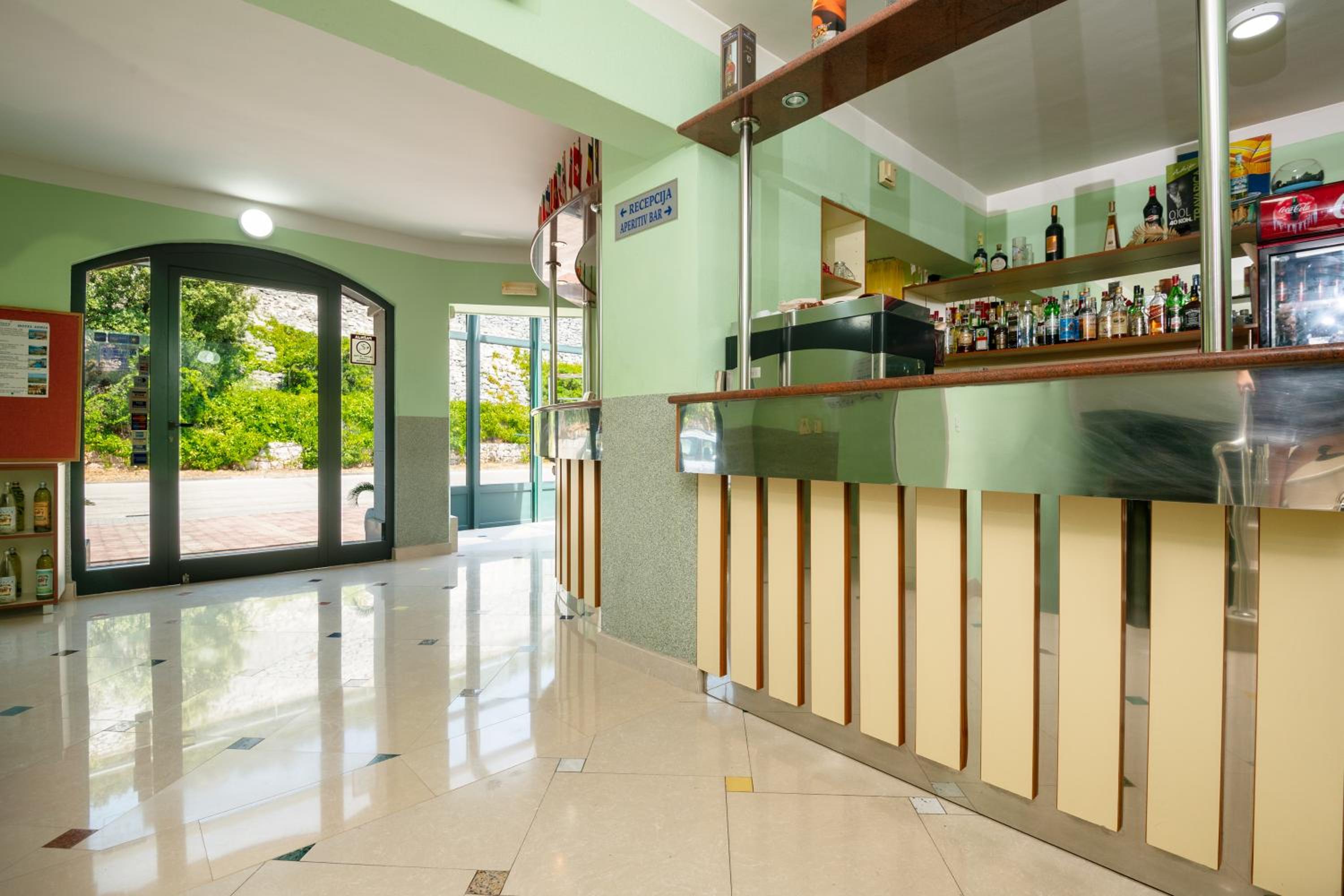 hotel reception
