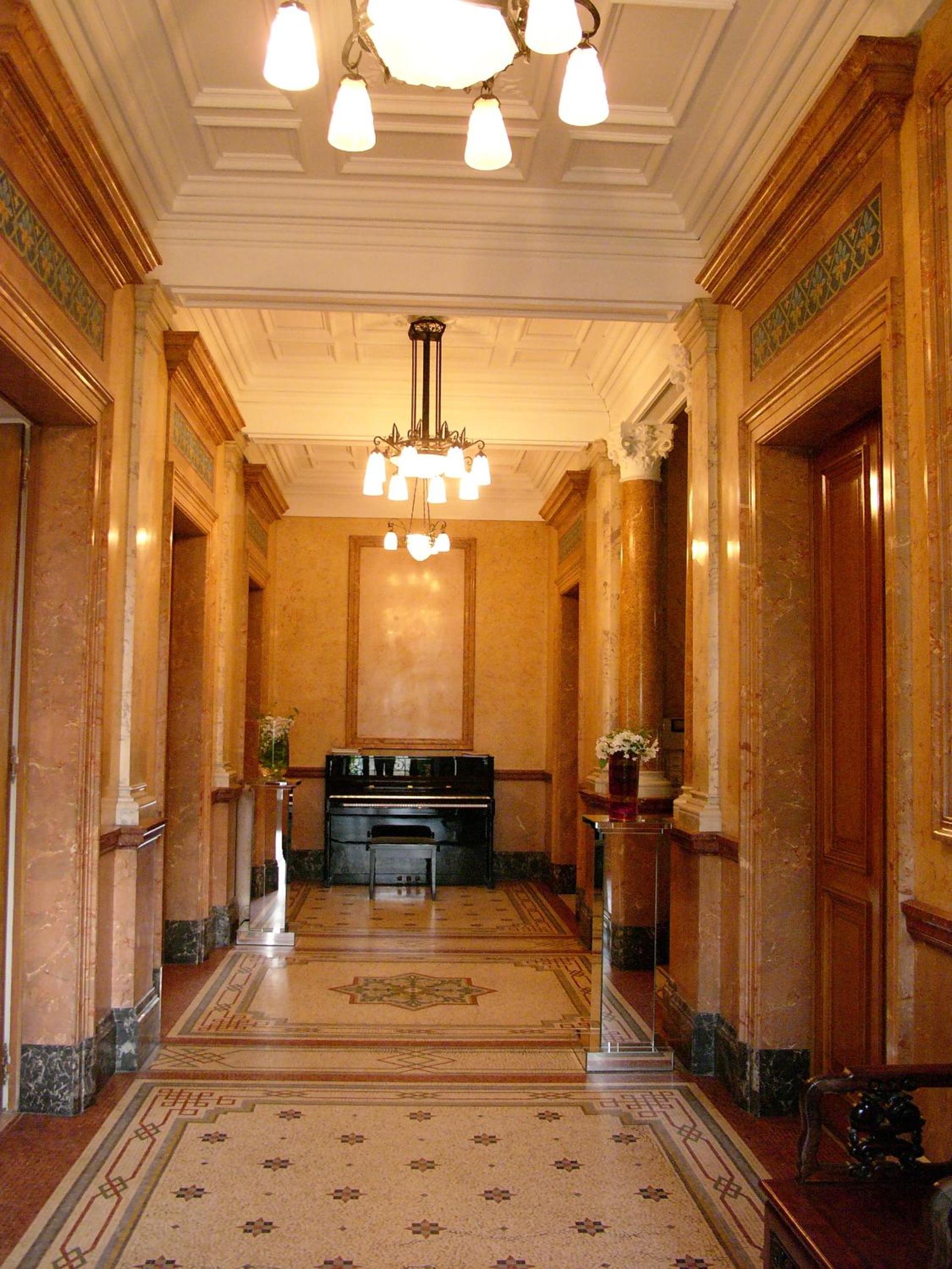 hotel reception