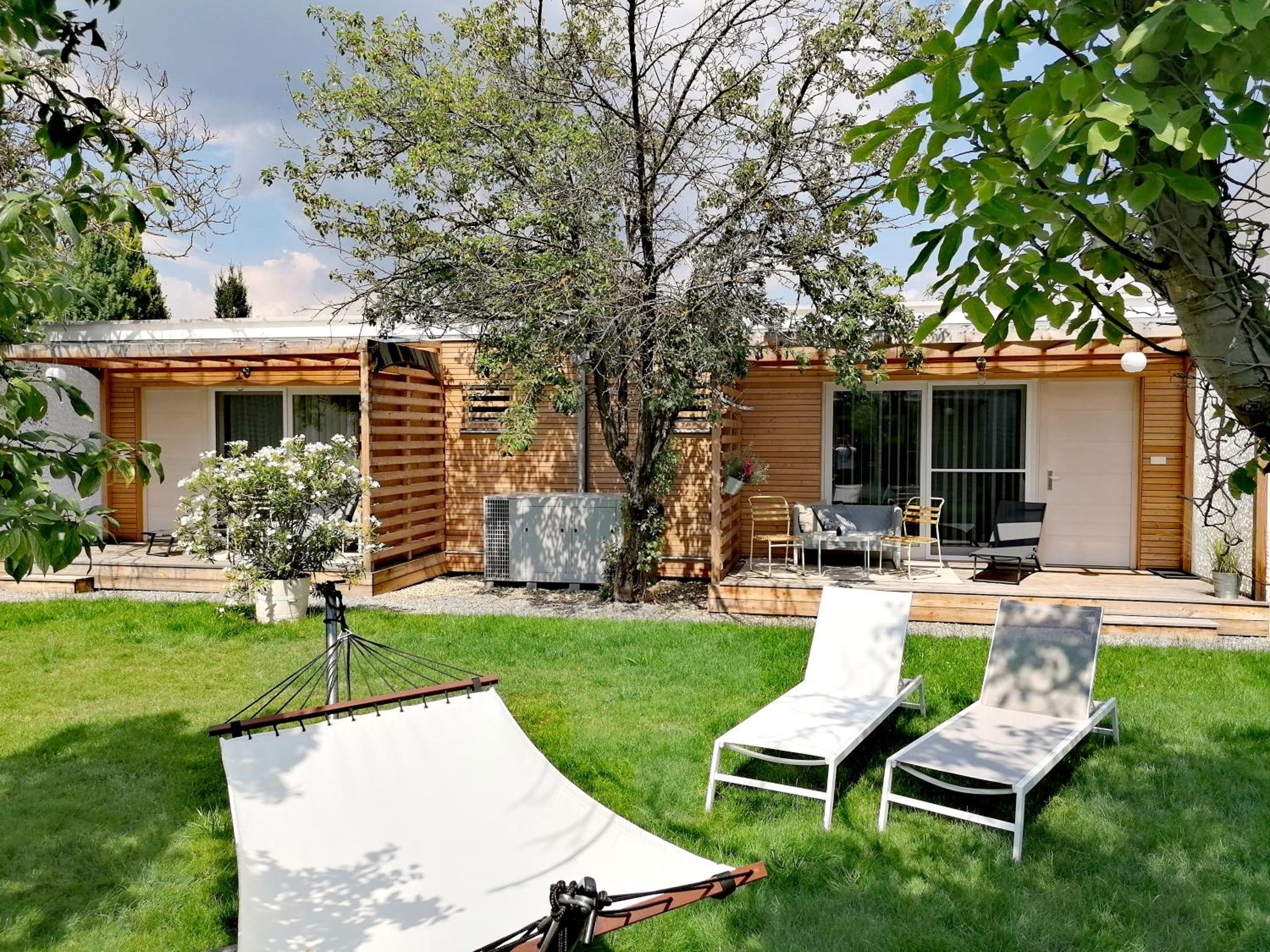outdoor BBQ area