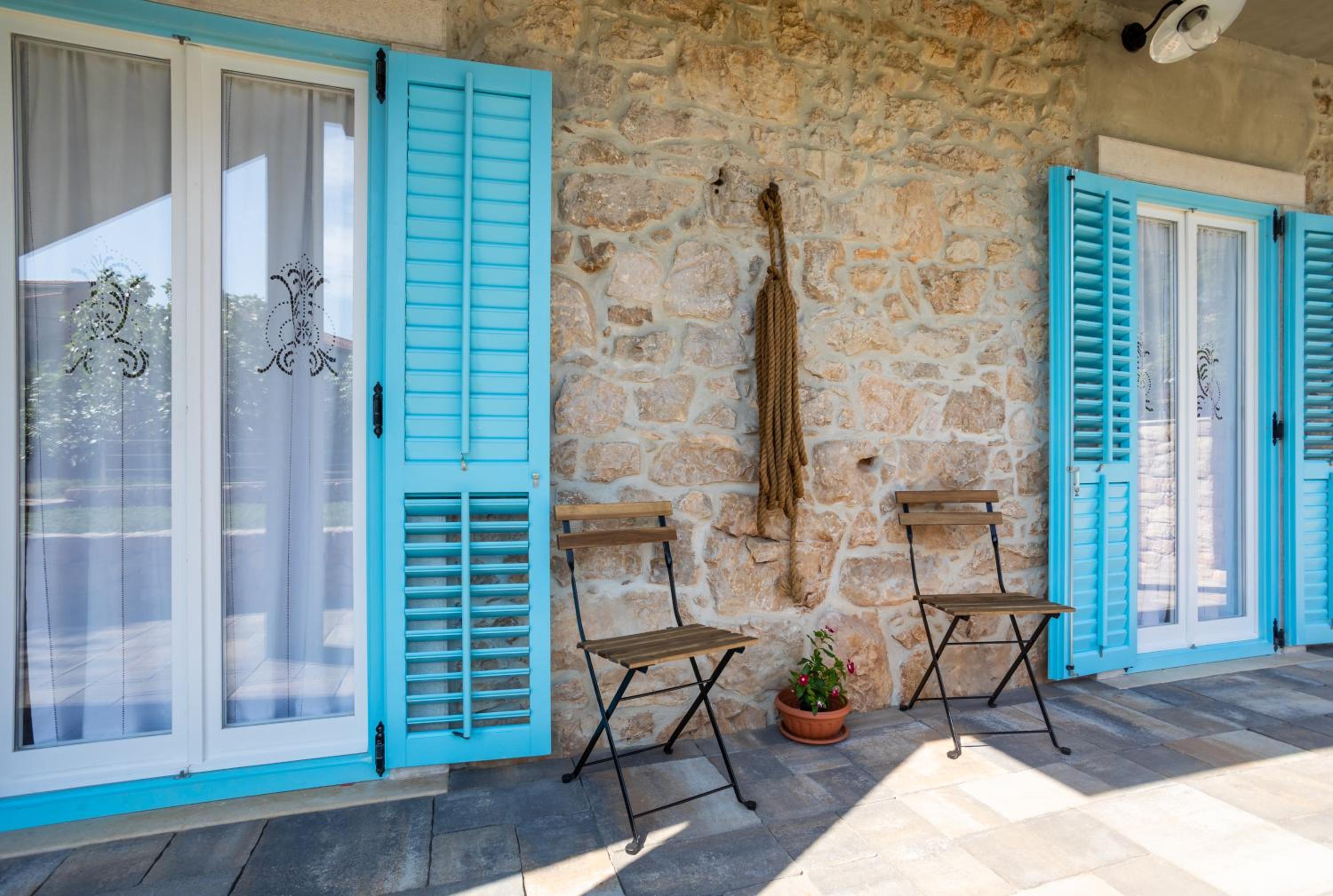Stone Villa Katarina with pool view 4
