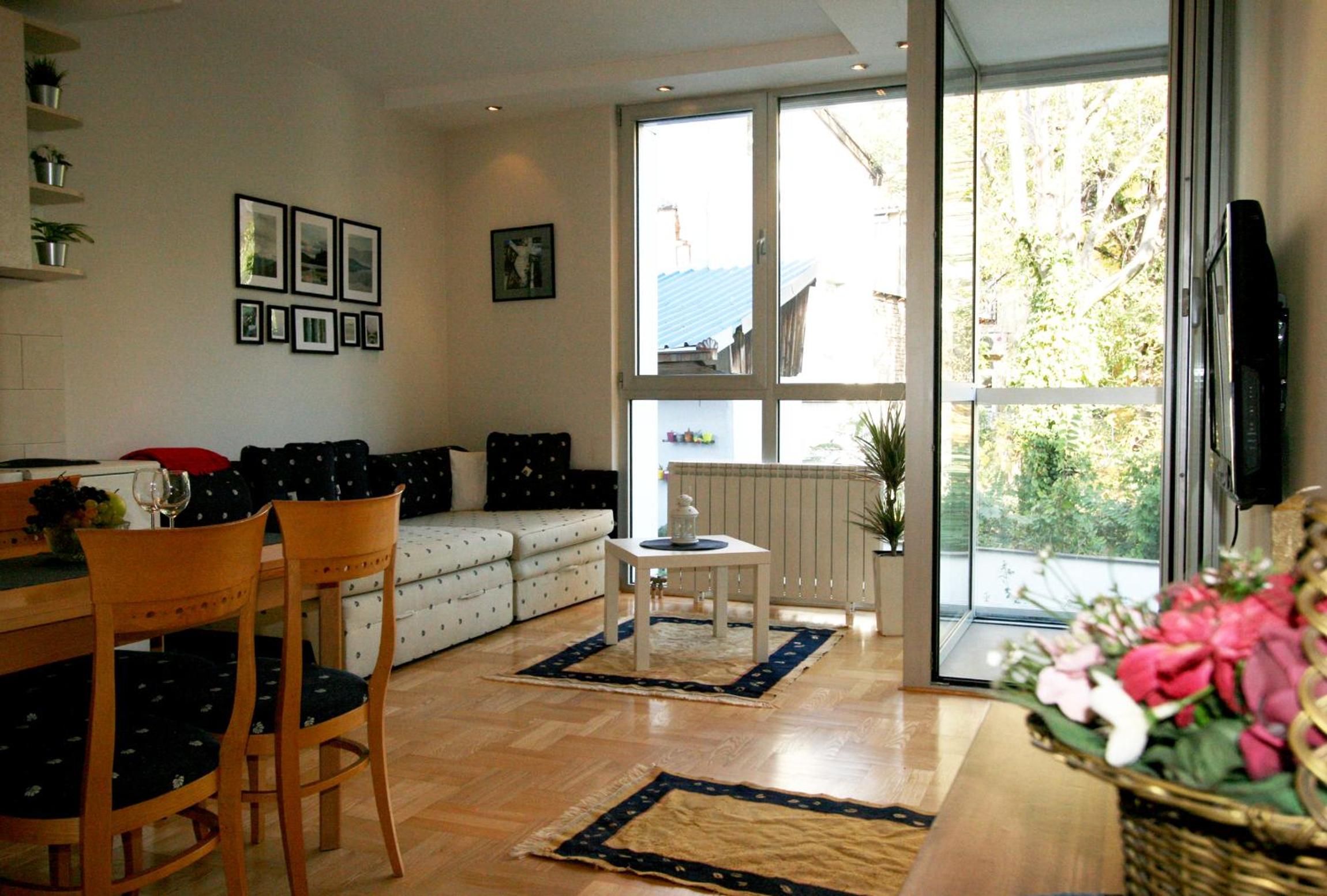 One-Bedroom Apartment near Saint Sava Temple with Free Private Garage view 3