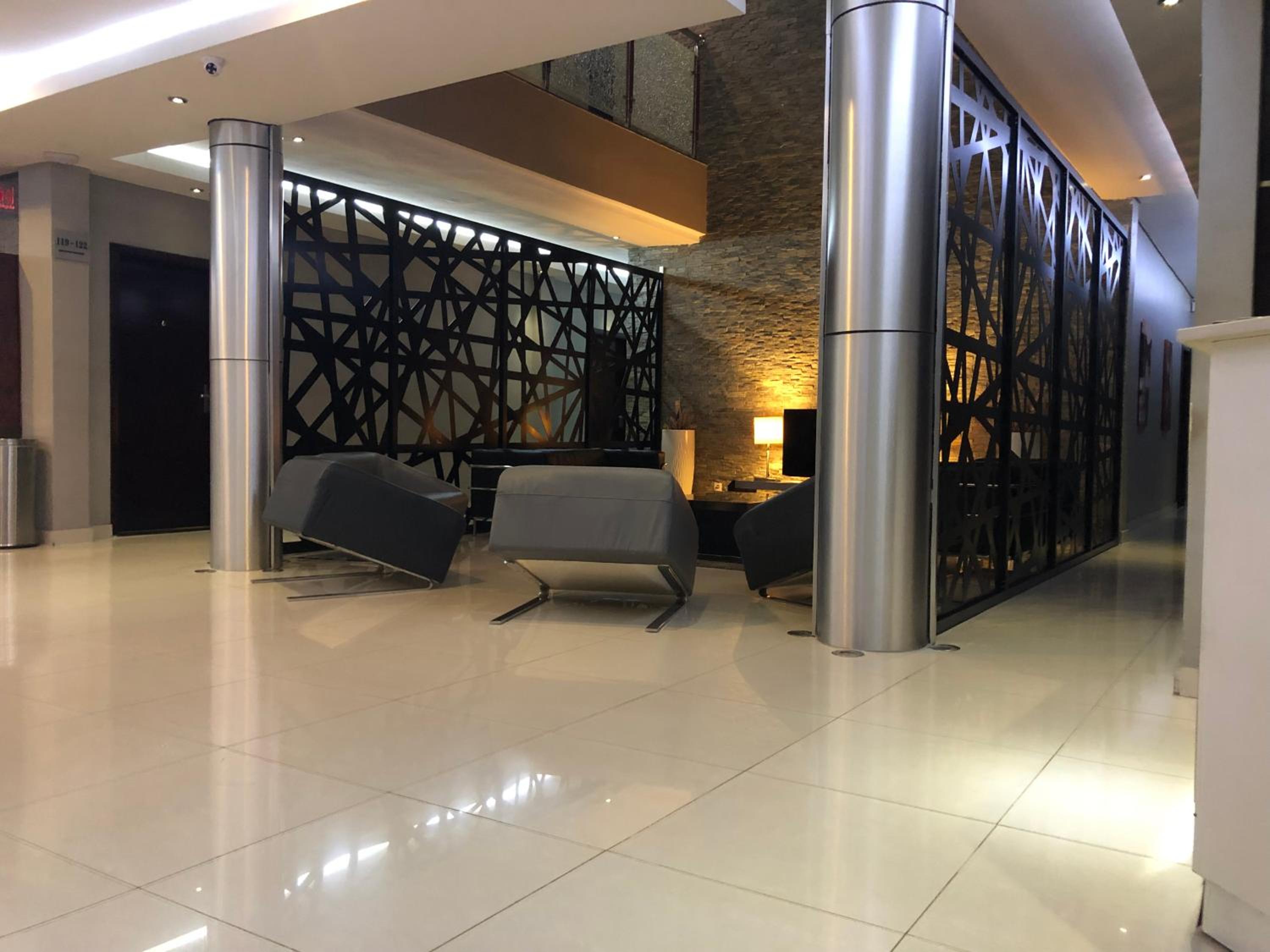 hotel reception