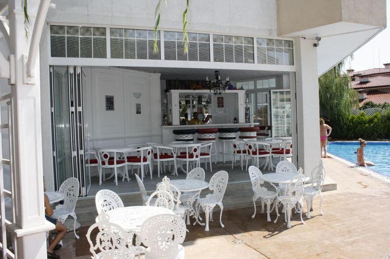 outdoor BBQ area