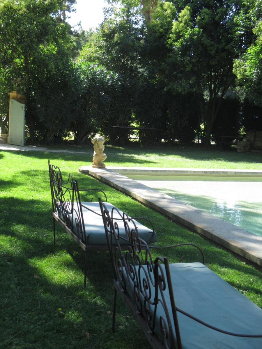 outdoor BBQ area