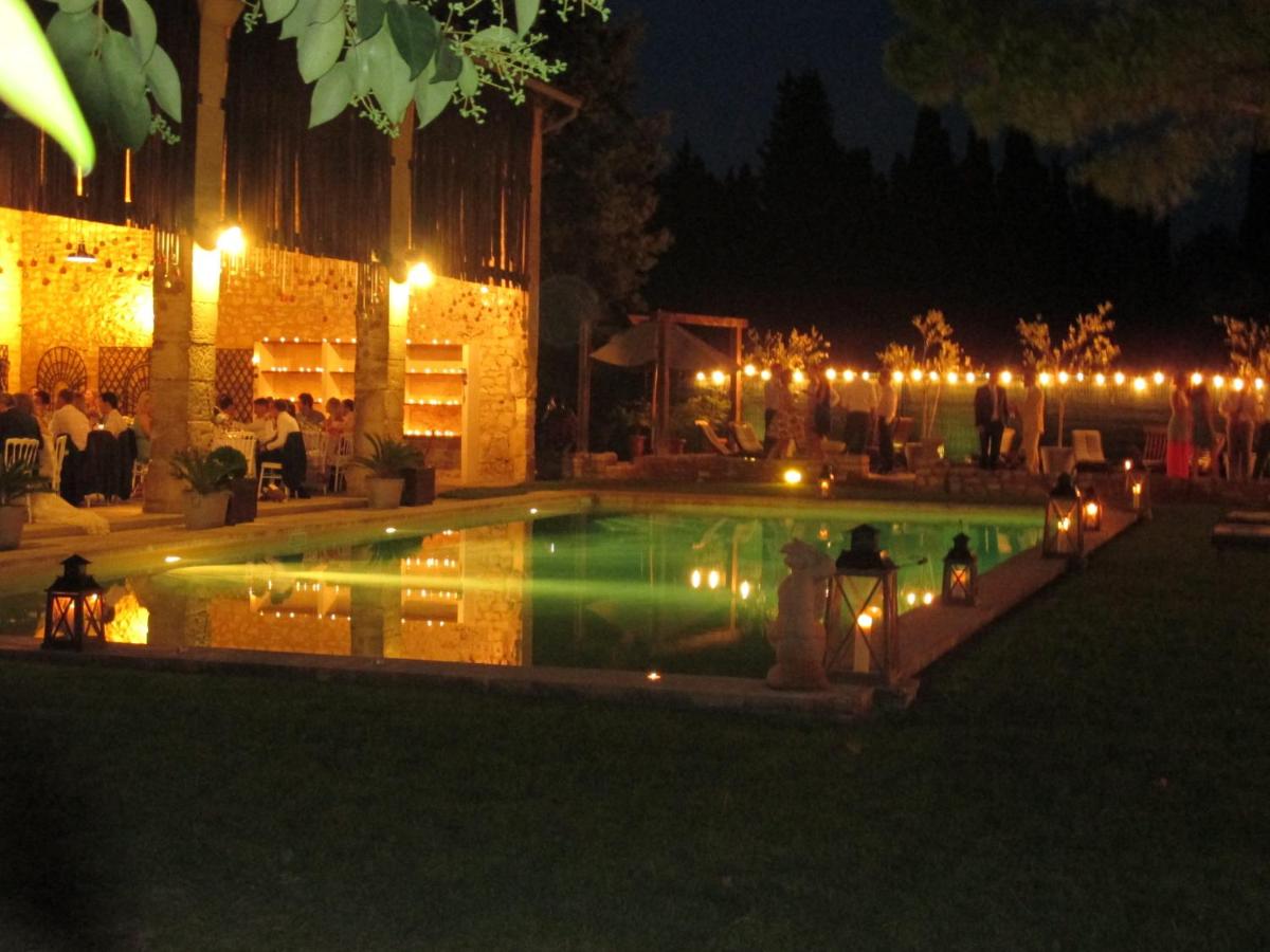 outdoor BBQ area