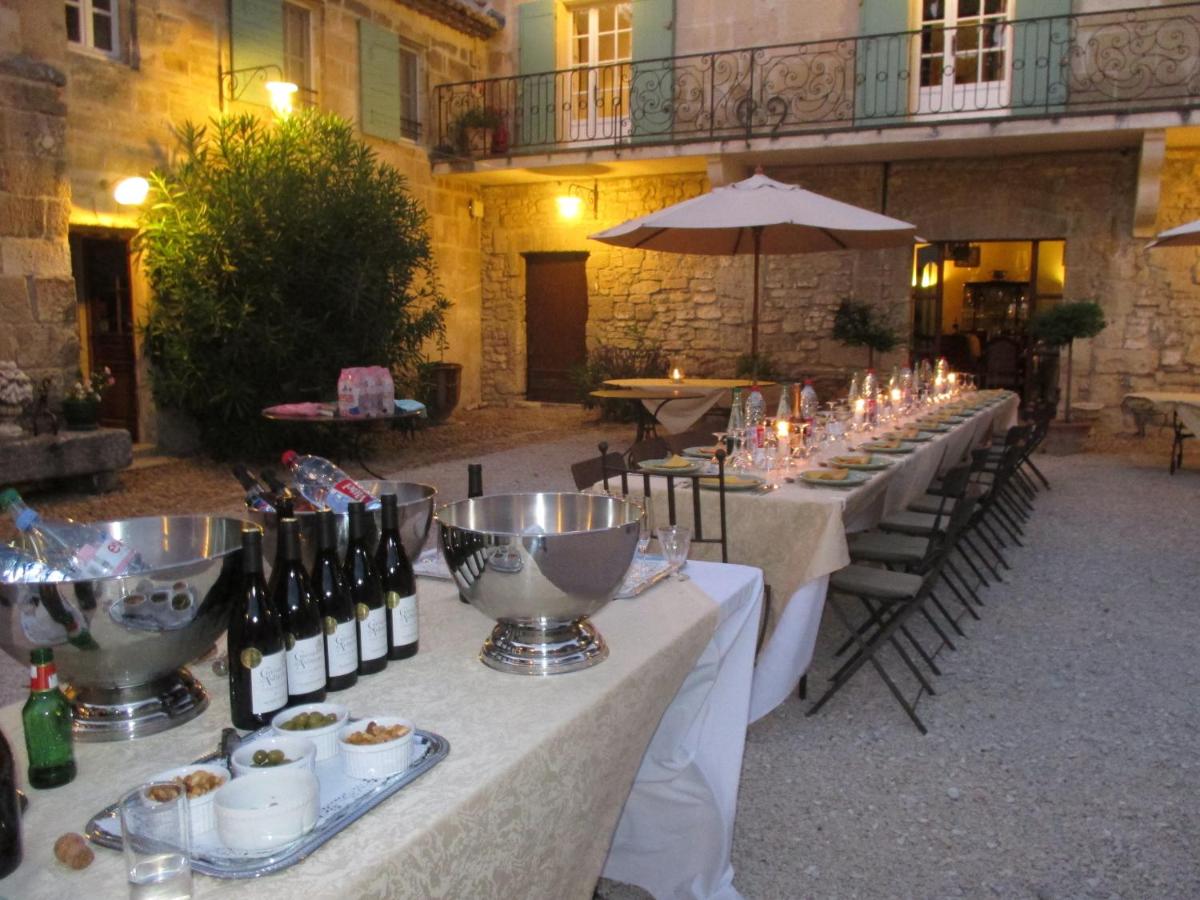 outdoor BBQ area