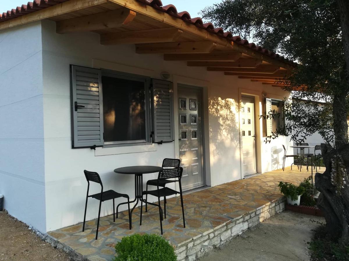 outdoor BBQ area