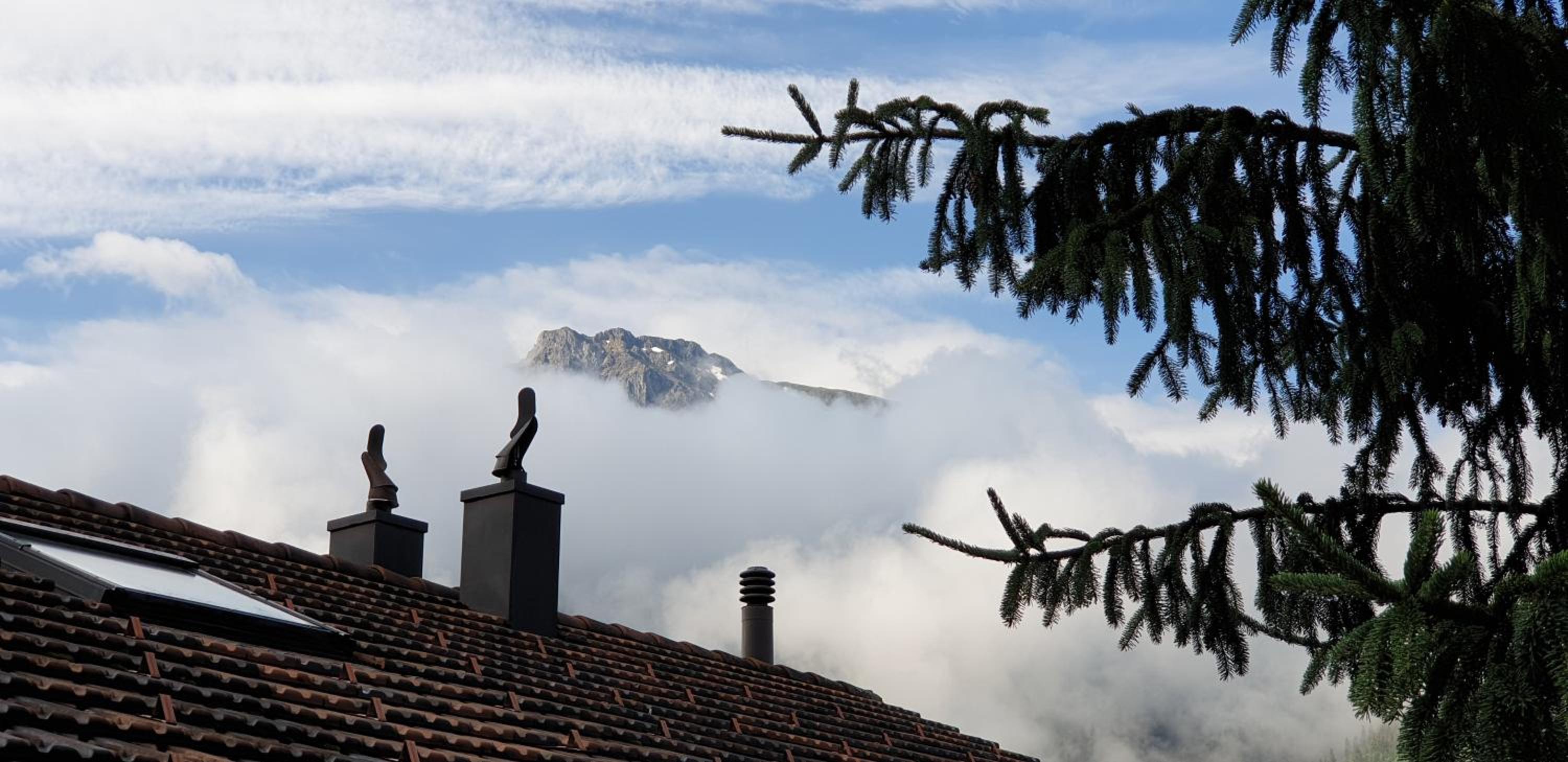 Ferienhaus & Ferienwohnung Wiñay Wayna Gotschna Blick Klosters
