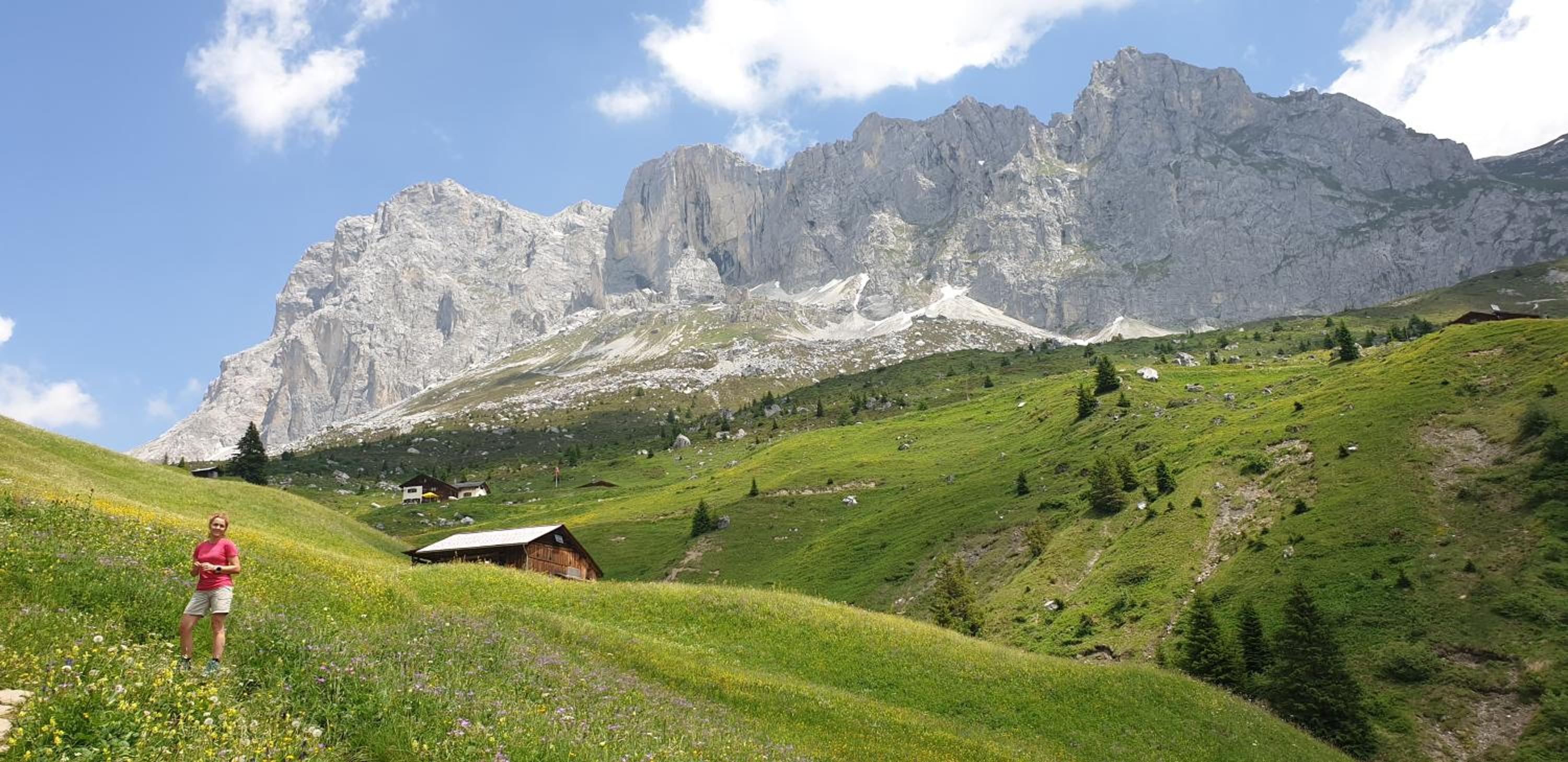 Ferienhaus & Ferienwohnung Wiñay Wayna Gotschna Blick Klosters