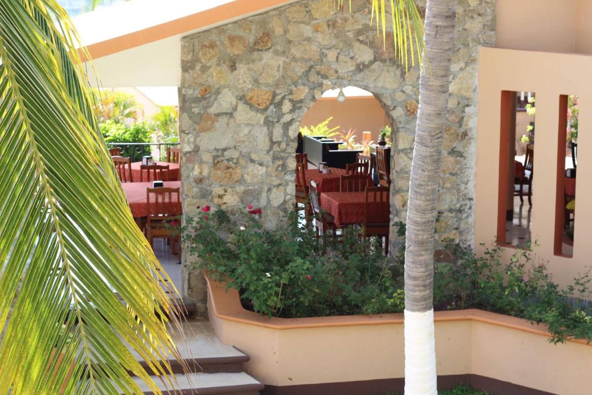 outdoor BBQ area