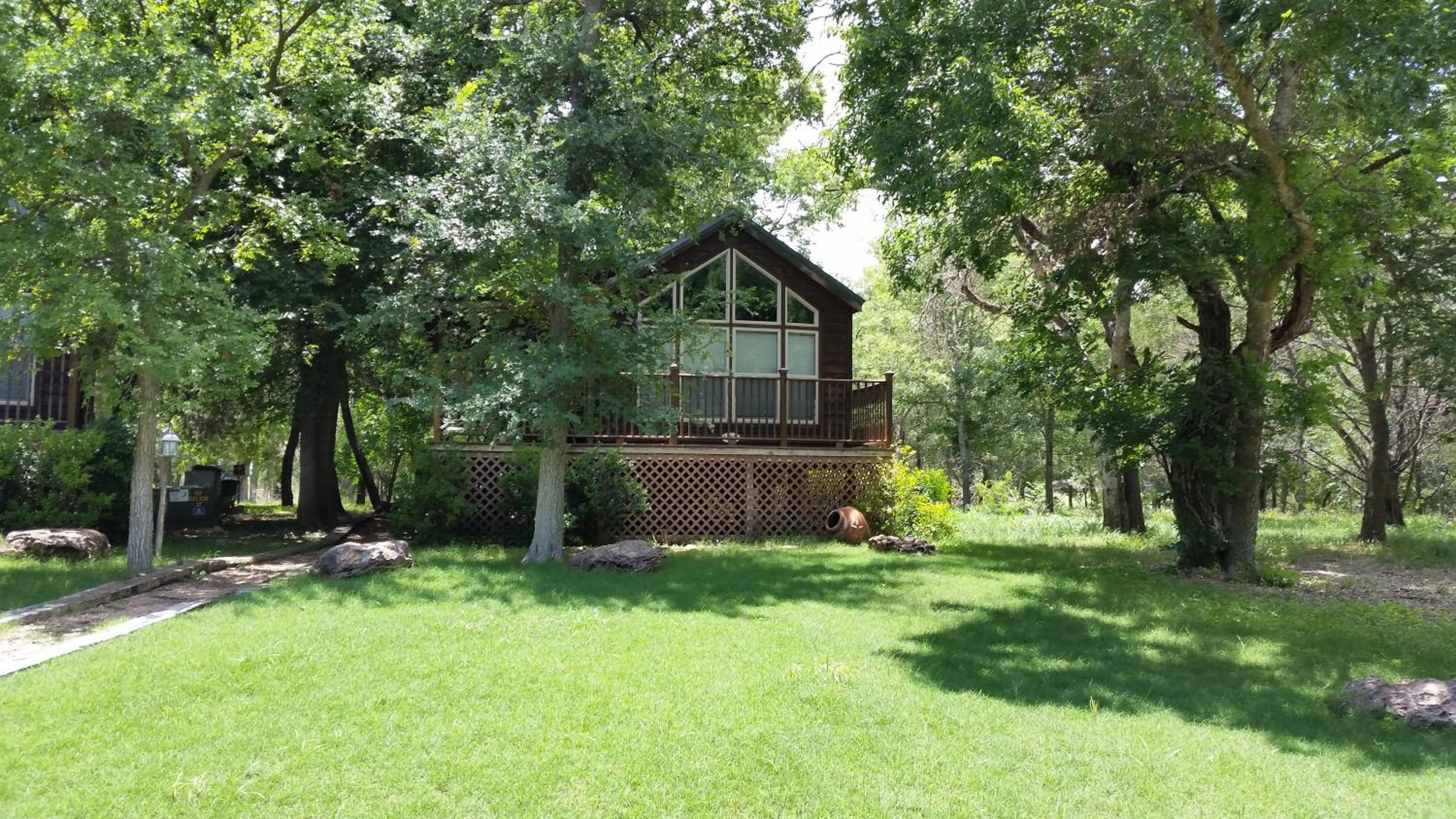 Peach Cabin view 2