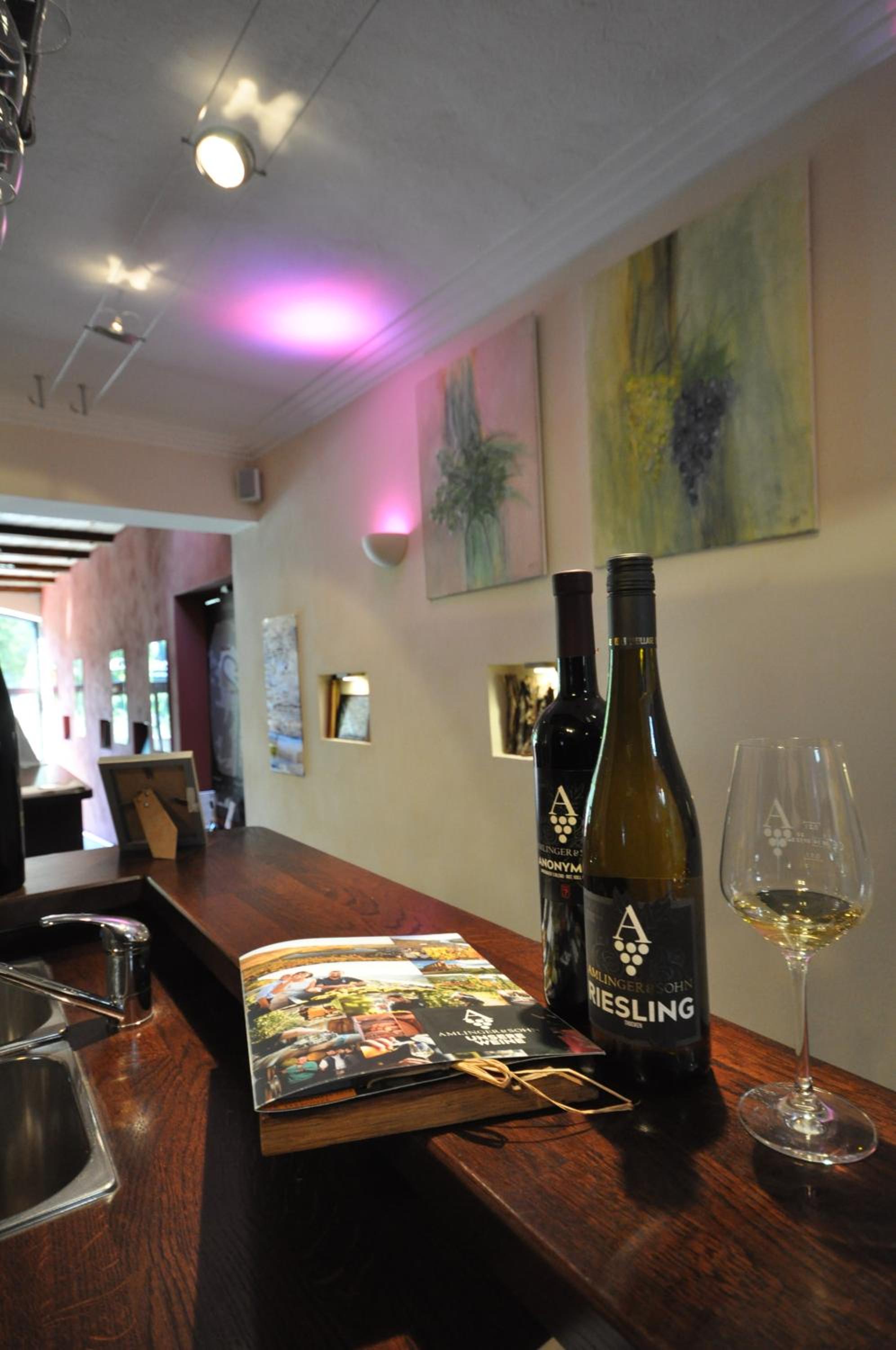 Gästezimmer im Weingut Amlinger&Sohn