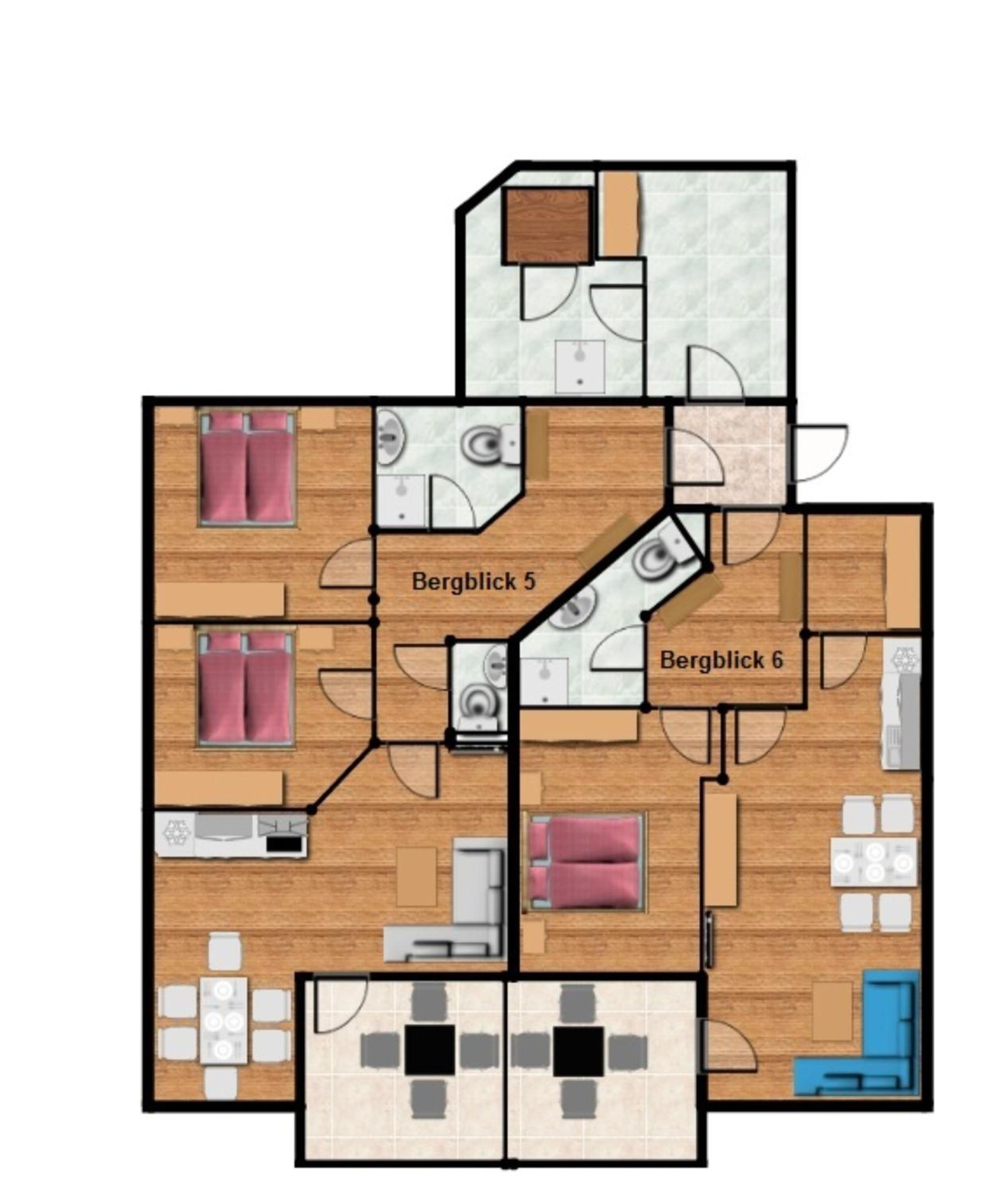 Apartments Bergblick