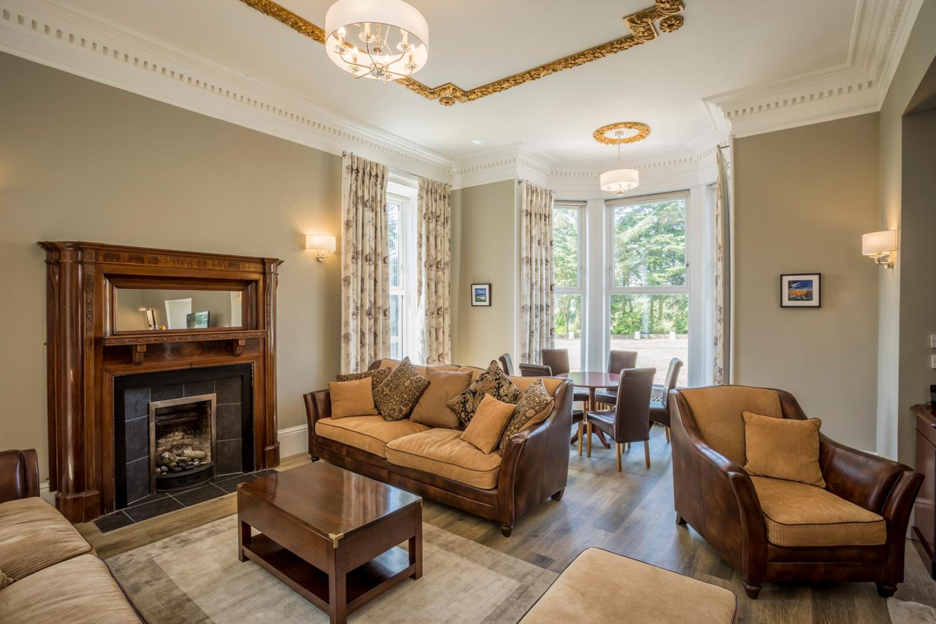 Carlogie House view 4