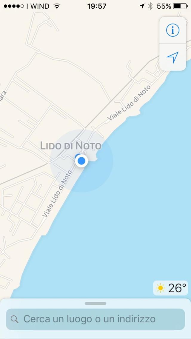Fronte spiaggia Lido di Noto view 2
