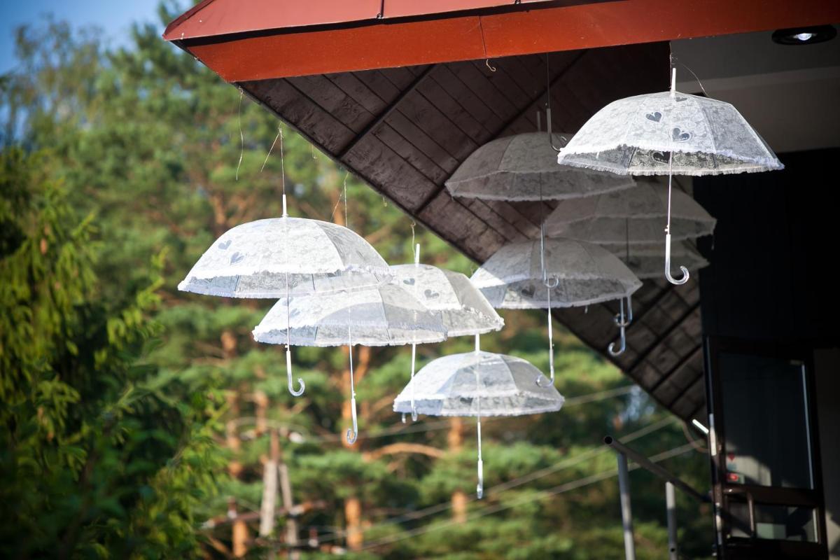 outdoor BBQ area