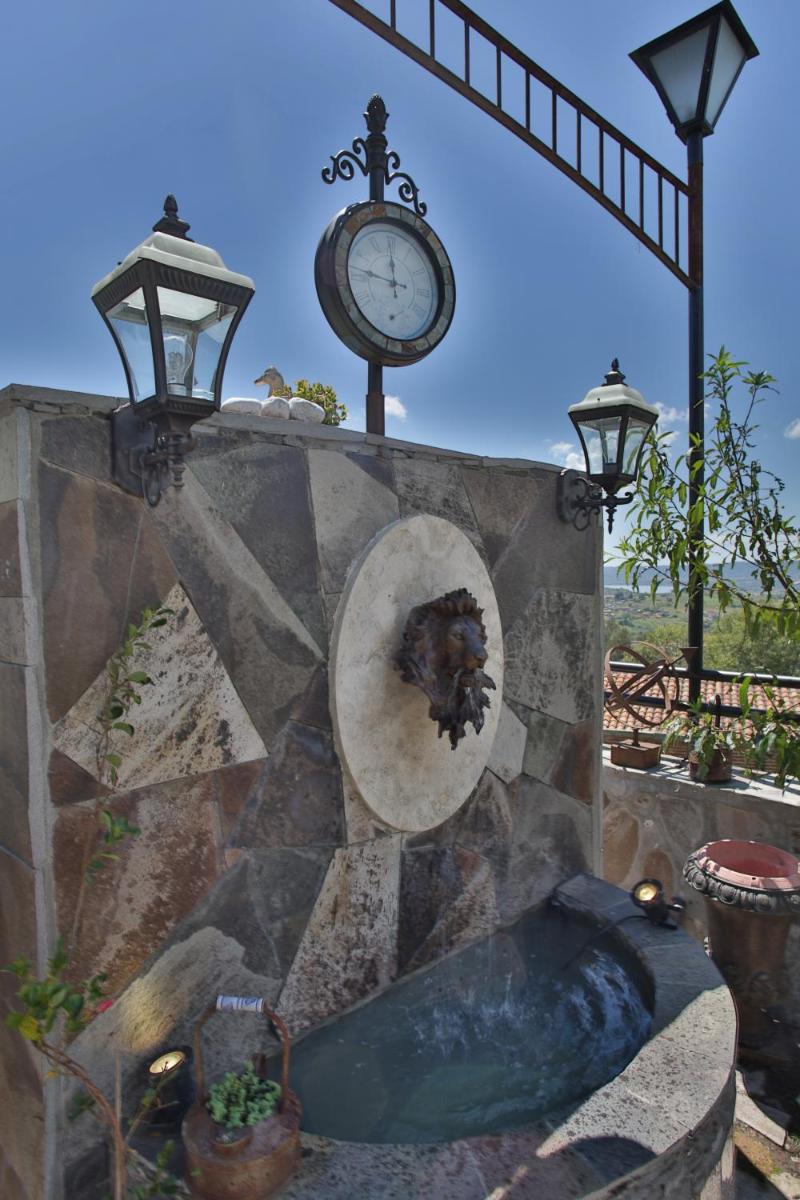 outdoor BBQ area