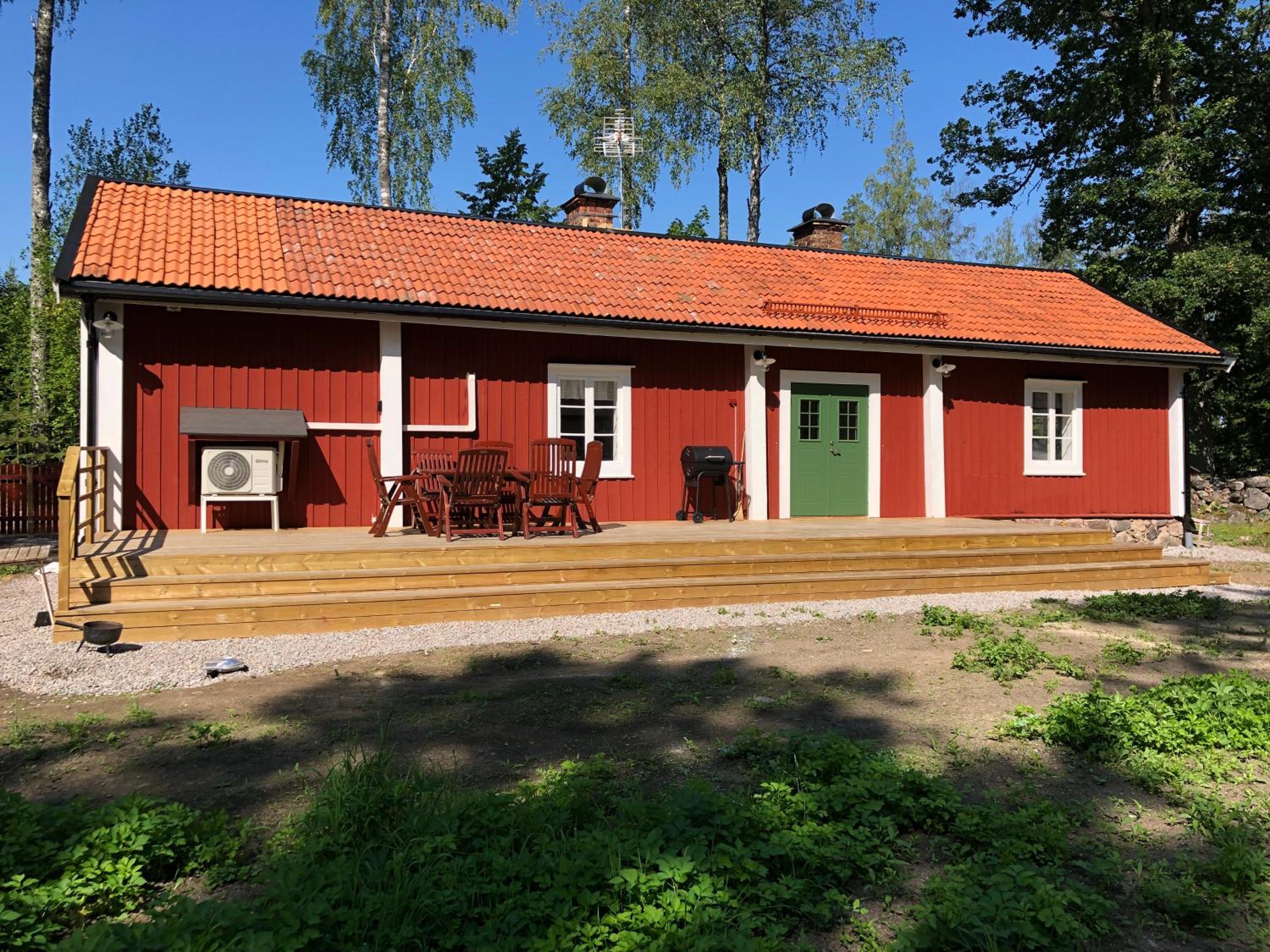 Nedanby | Cottage | Idyllic location | Porch | Grill view 2