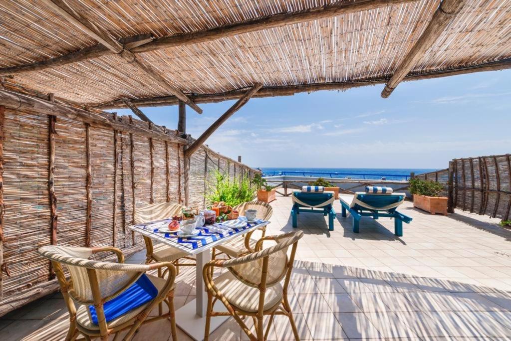 outdoor BBQ area
