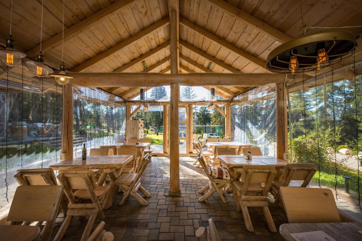 outdoor BBQ area