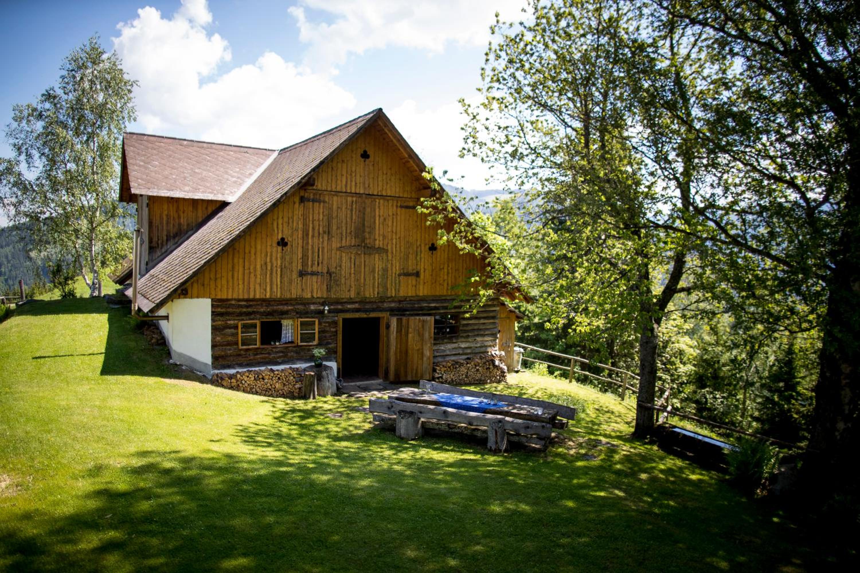 Roatmoaralm Almhütte