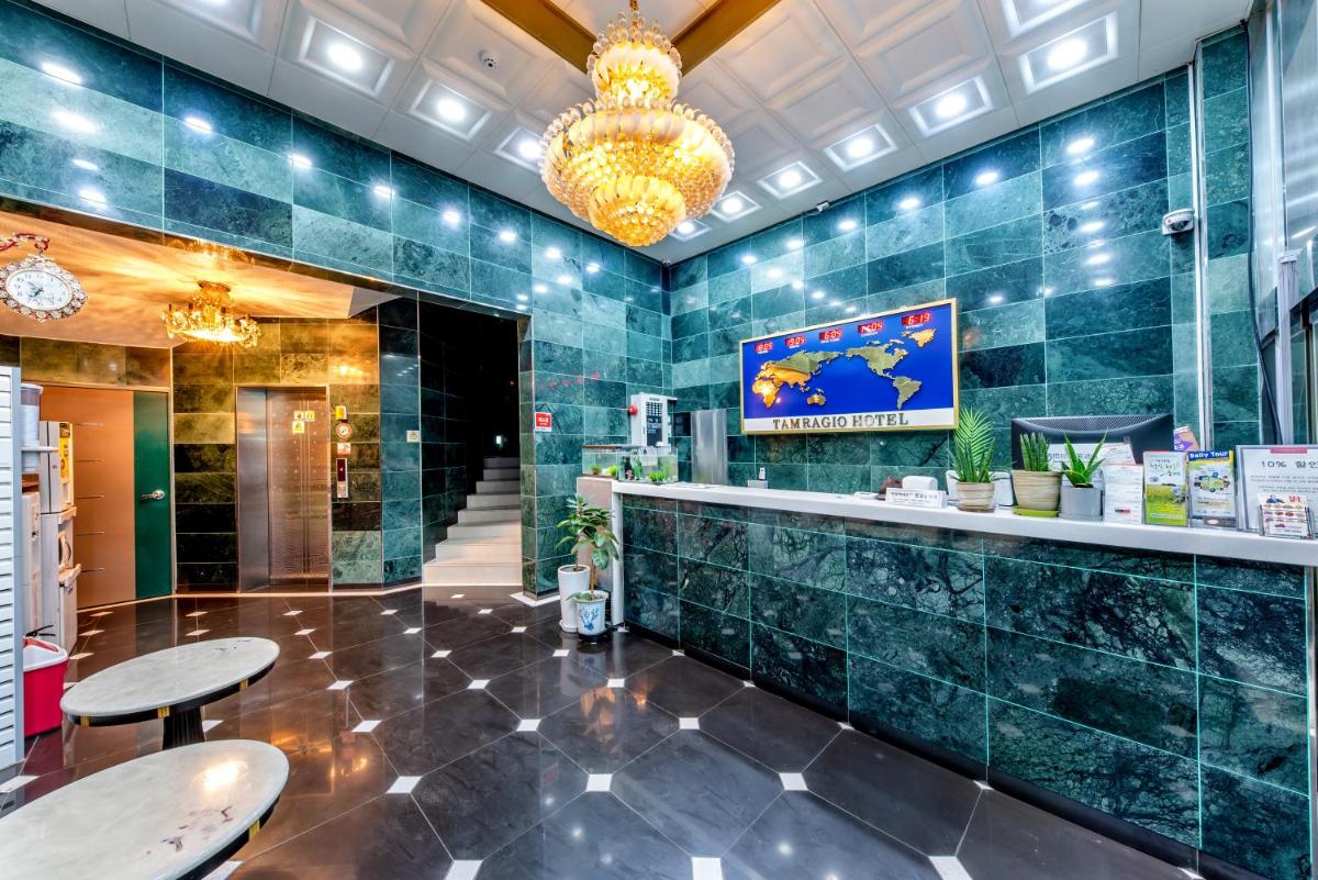hotel reception