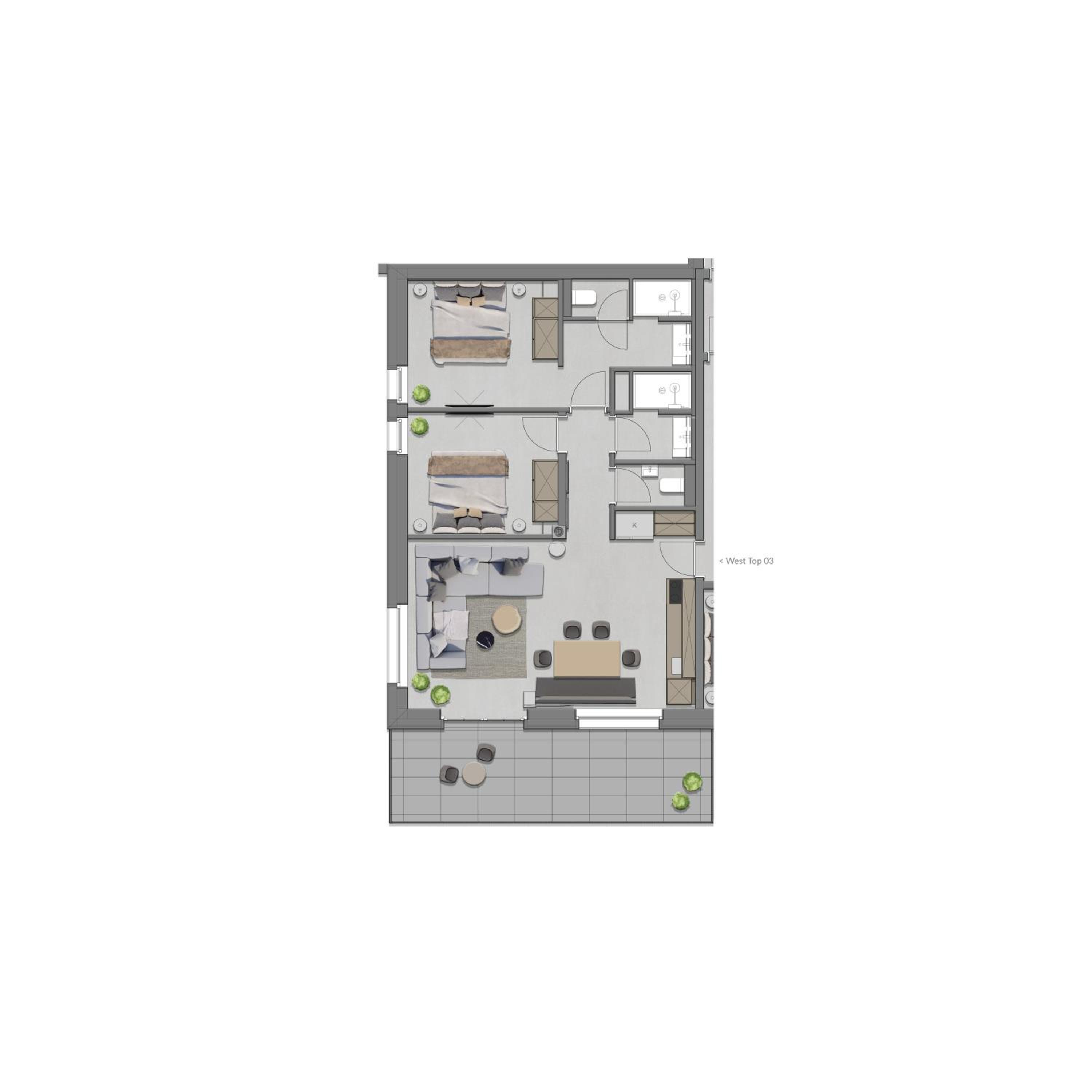 GOING TRIPLE A apartments WEST