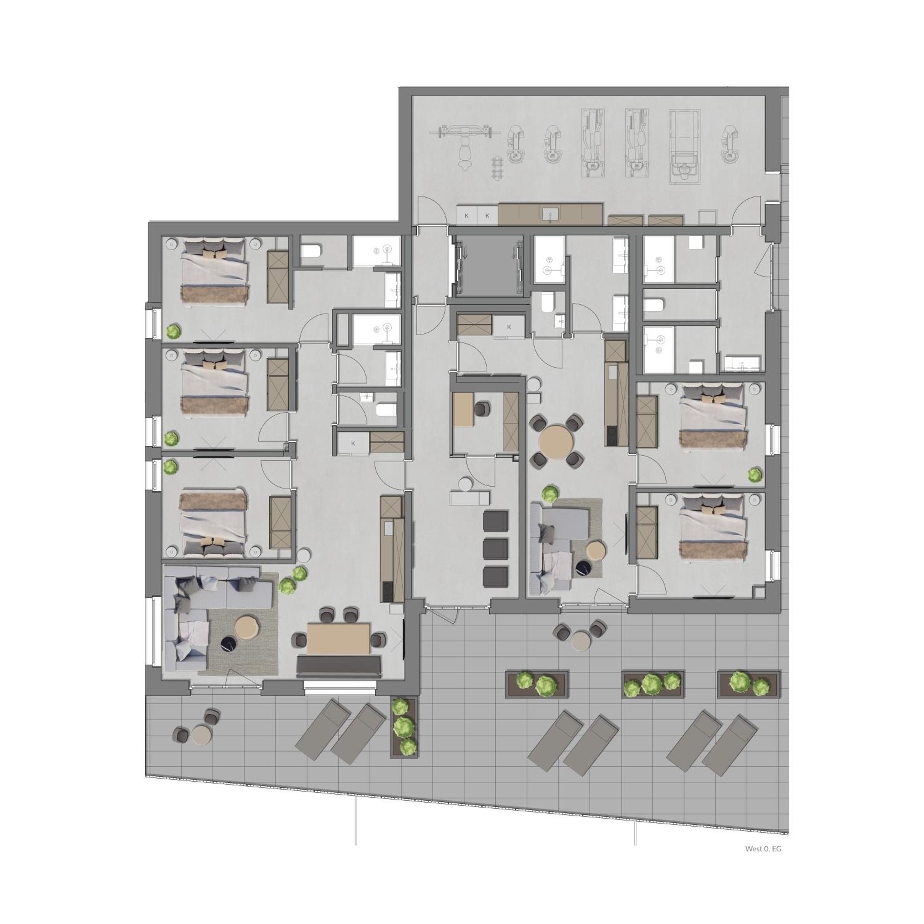GOING TRIPLE A apartments WEST