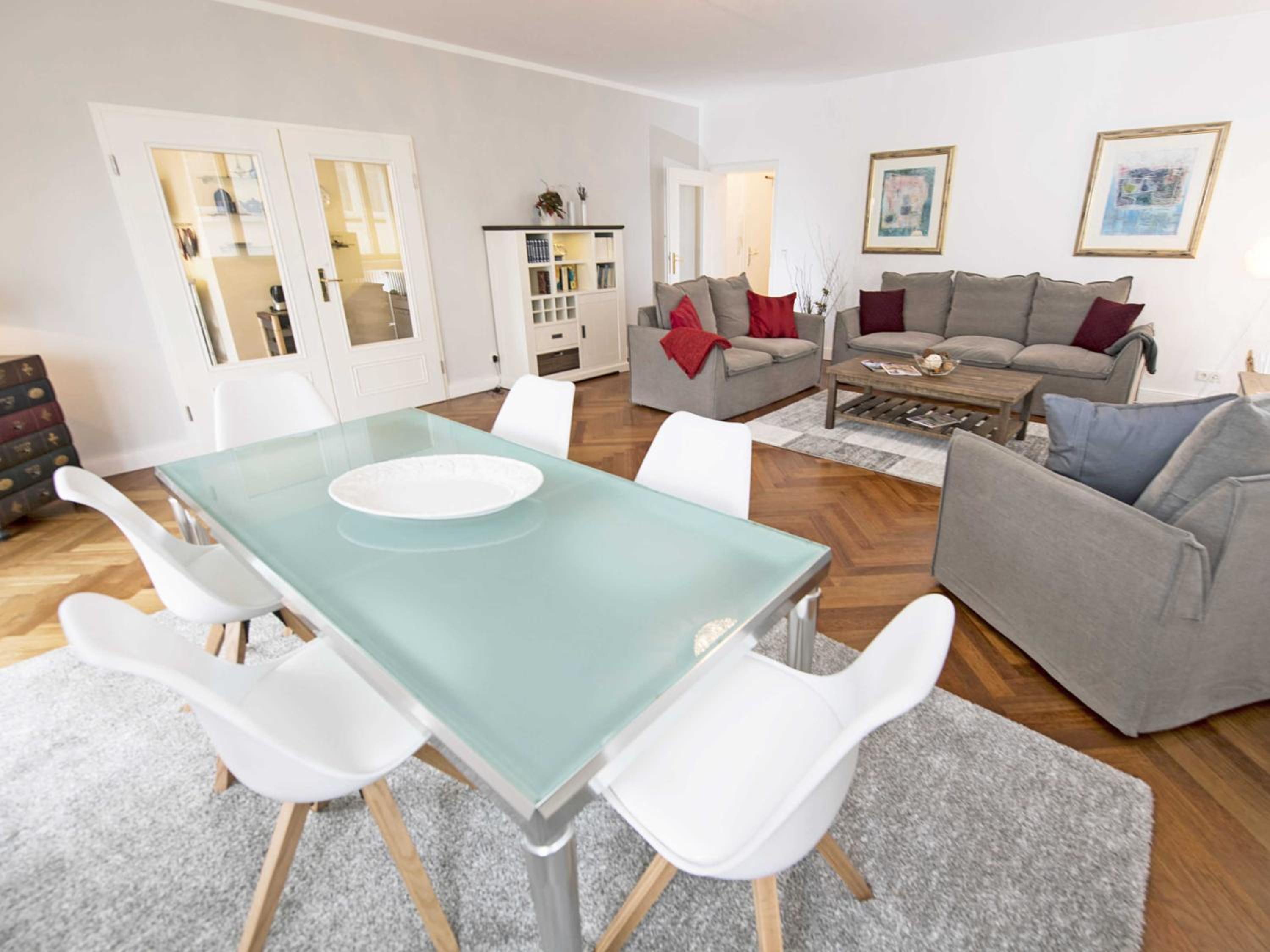 Villa Strandburg in Binz - WG 10 mit Balkon und Meerblick