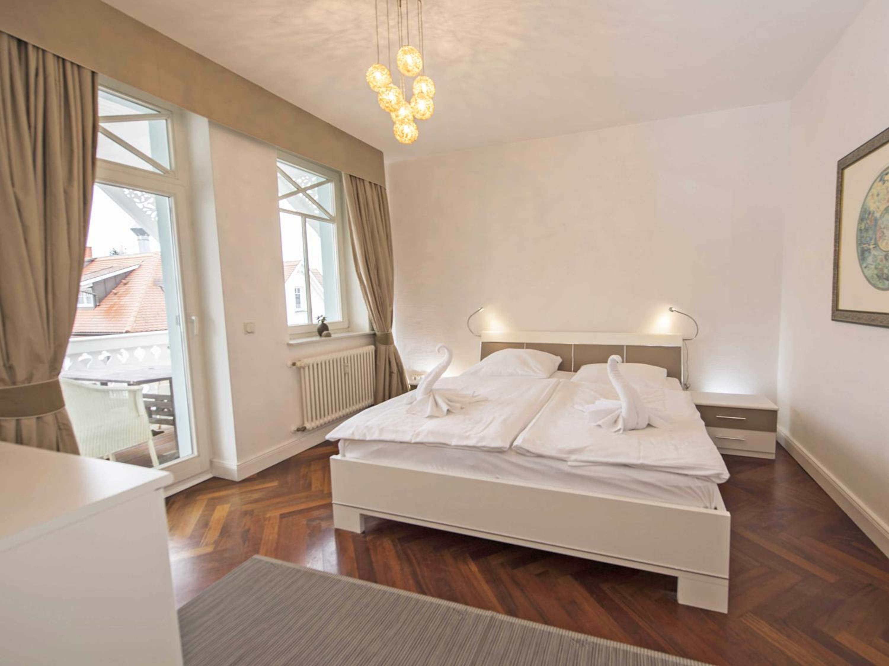 Villa Strandburg in Binz - WG 10 mit Balkon und Meerblick